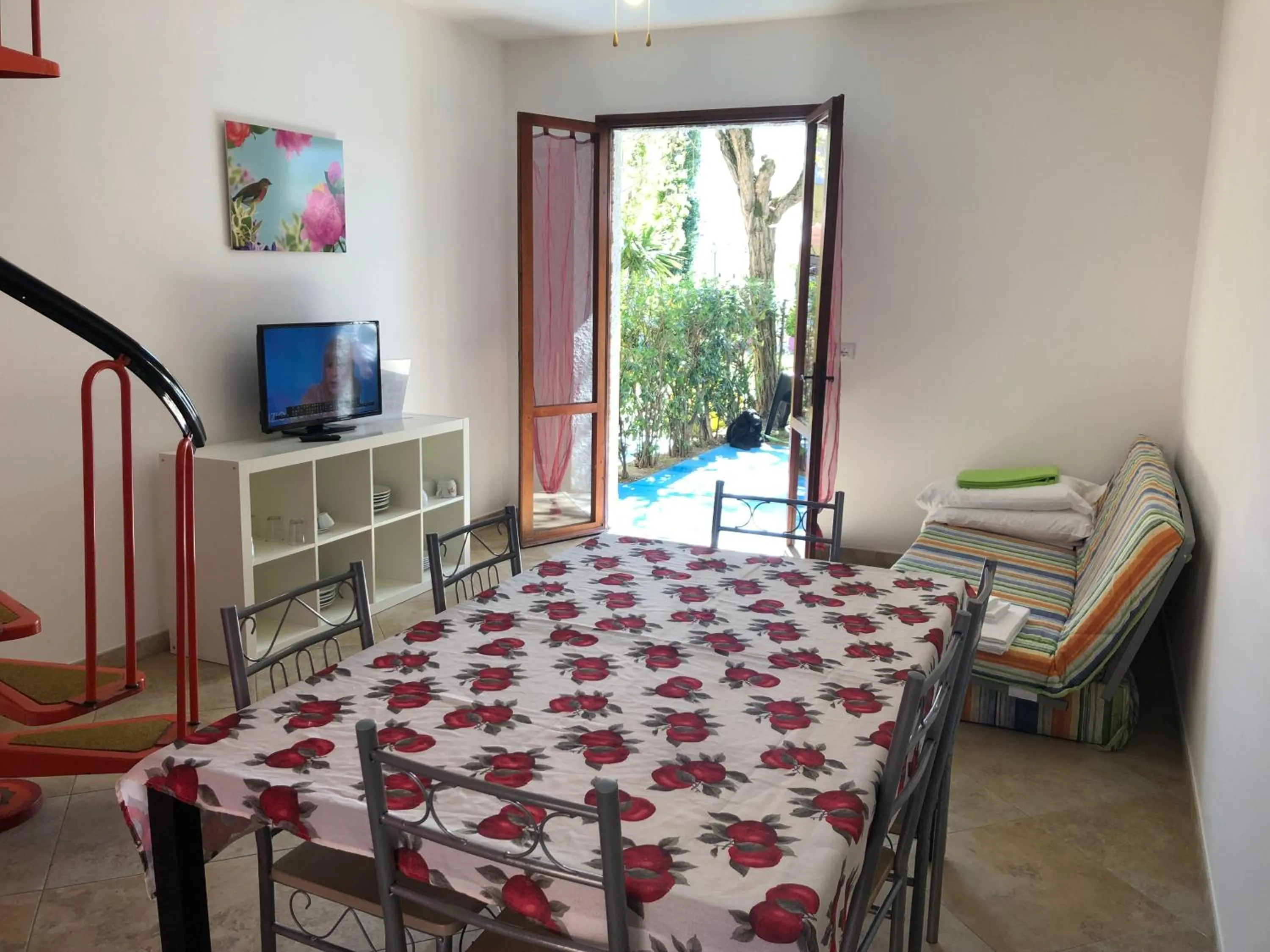 Dining area, Bed in Residence Blu Marlin Natural free beach