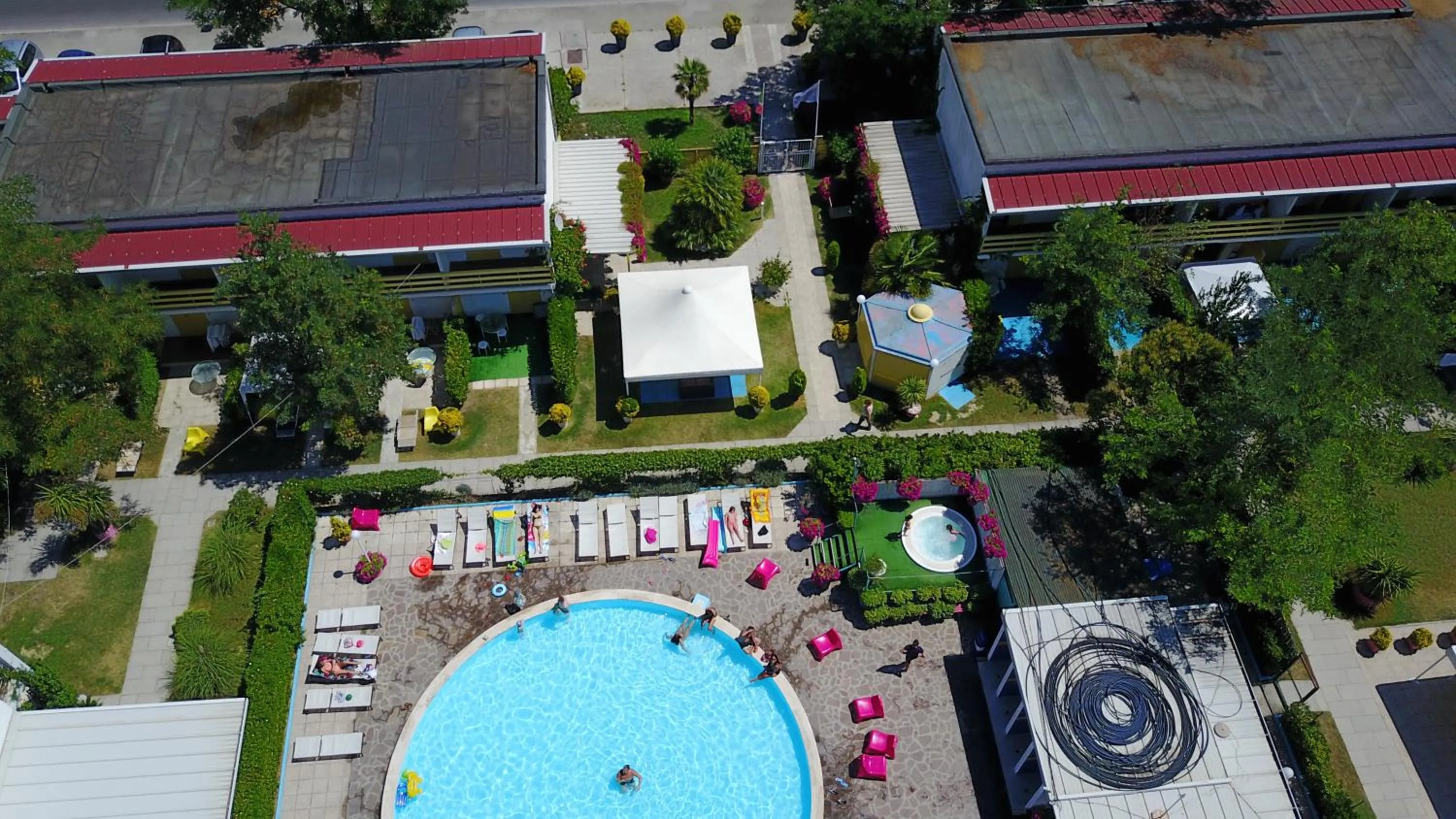 Bird's eye view in Residence Blu Marlin Natural free beach