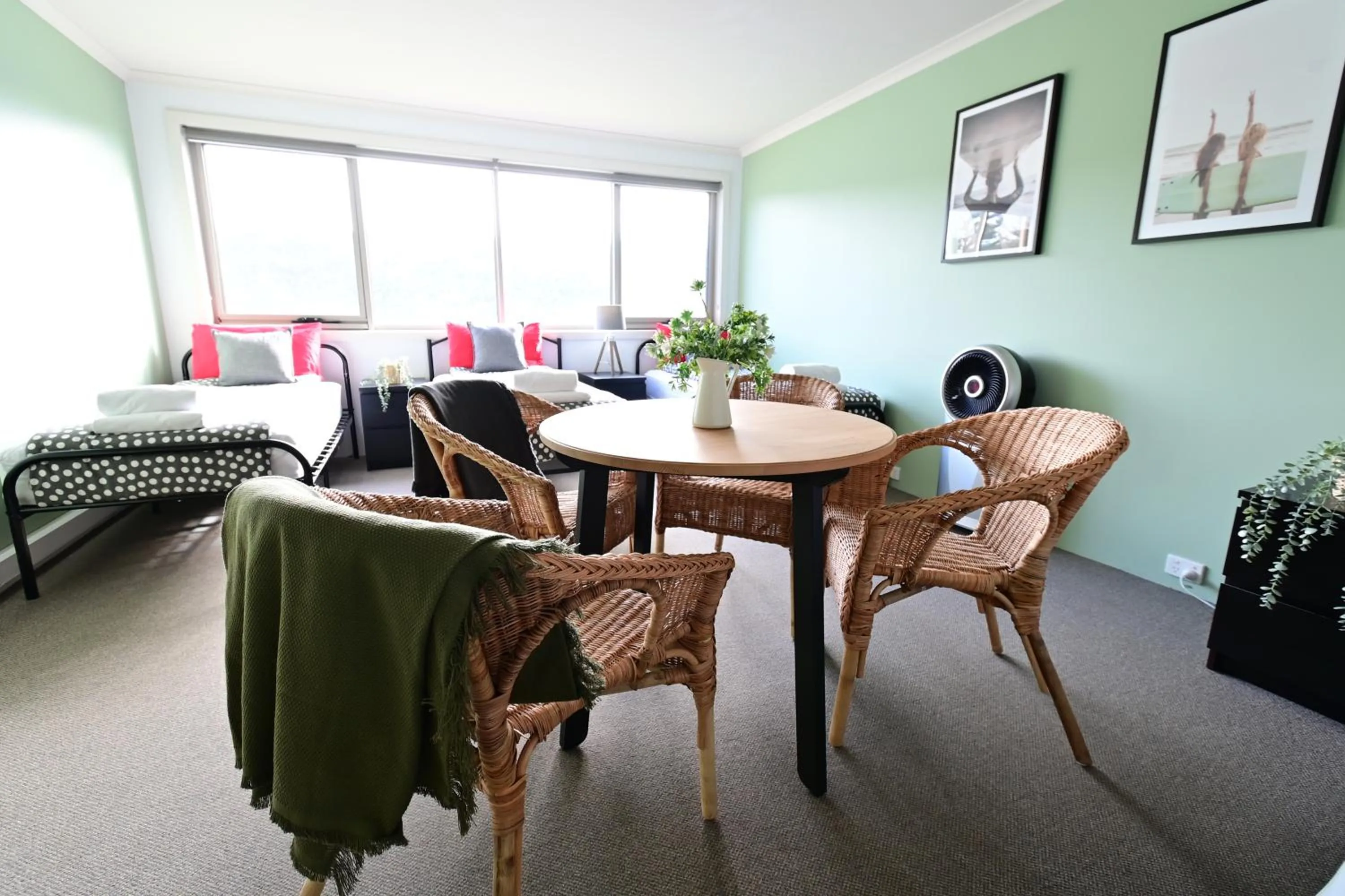 Living room, Bed in Sow and Piglets Guesthouse