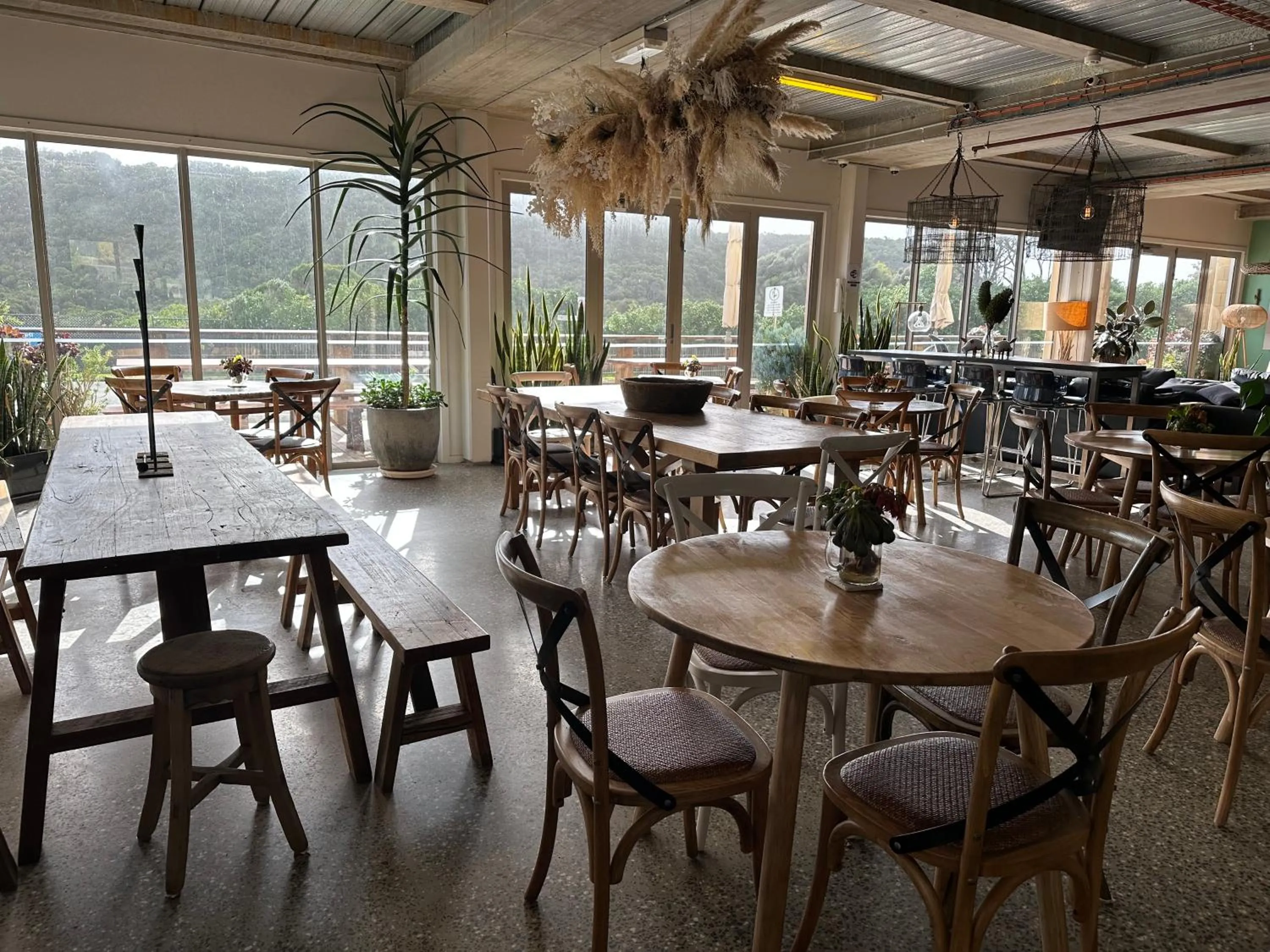 Dining area in Sow and Piglets Guesthouse