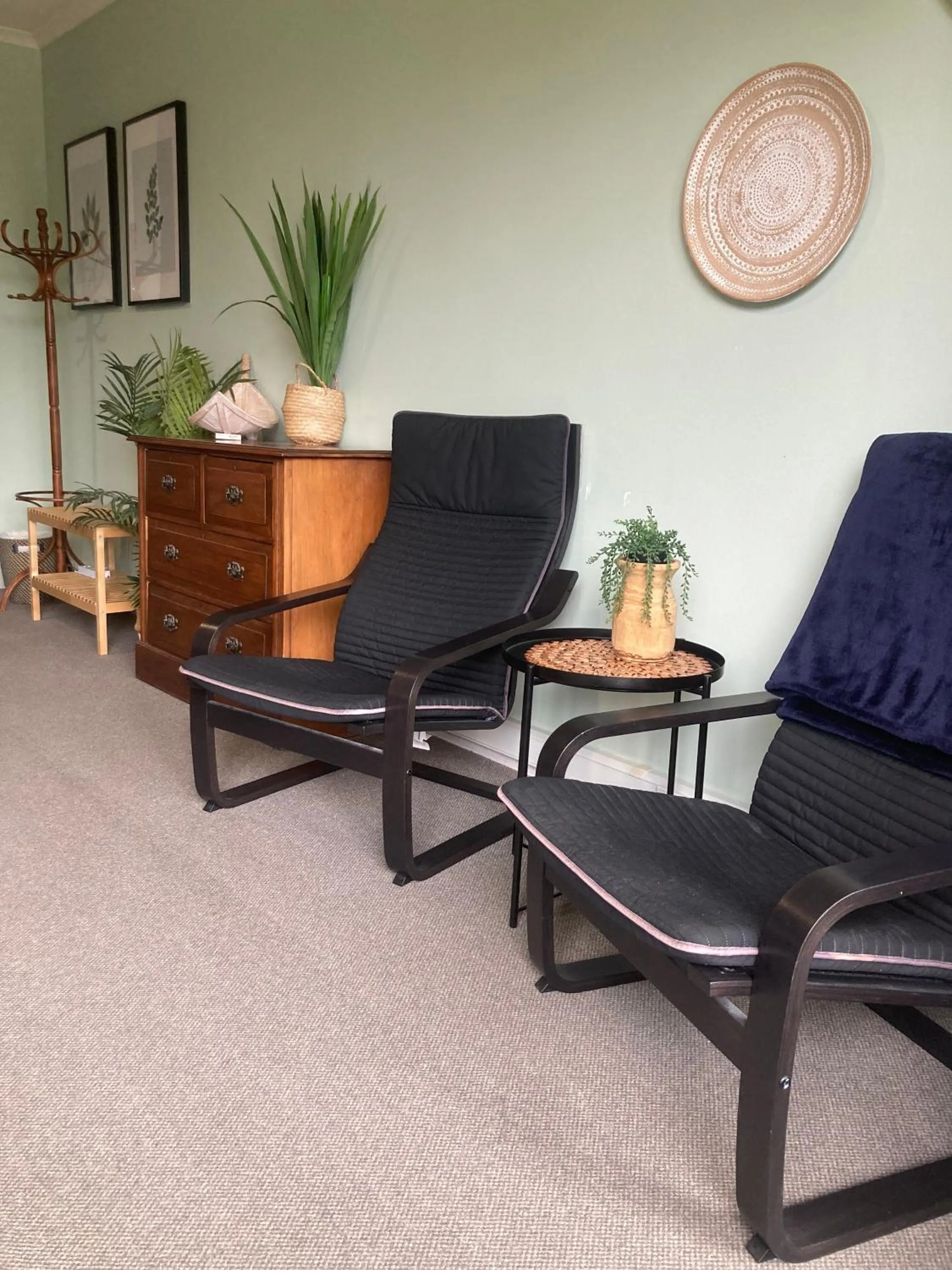 Seating area in Sow and Piglets Guesthouse