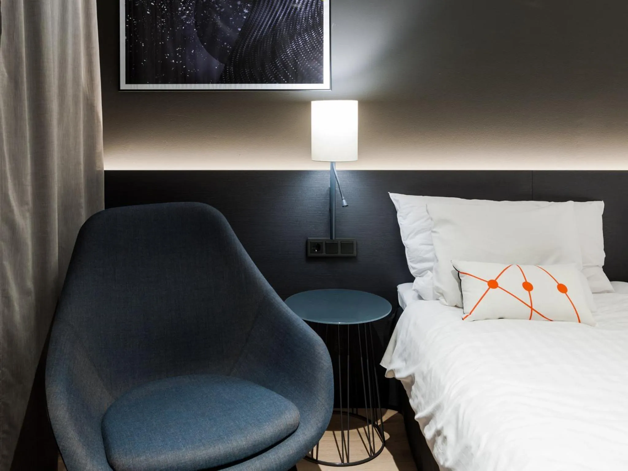 Decorative detail, Bed in Frösö Park Hotel