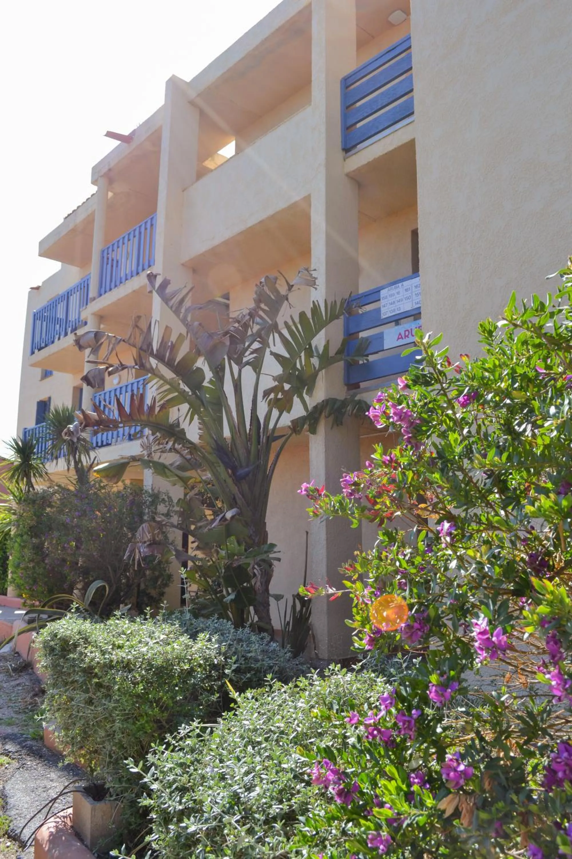 Property building in Malibu Village