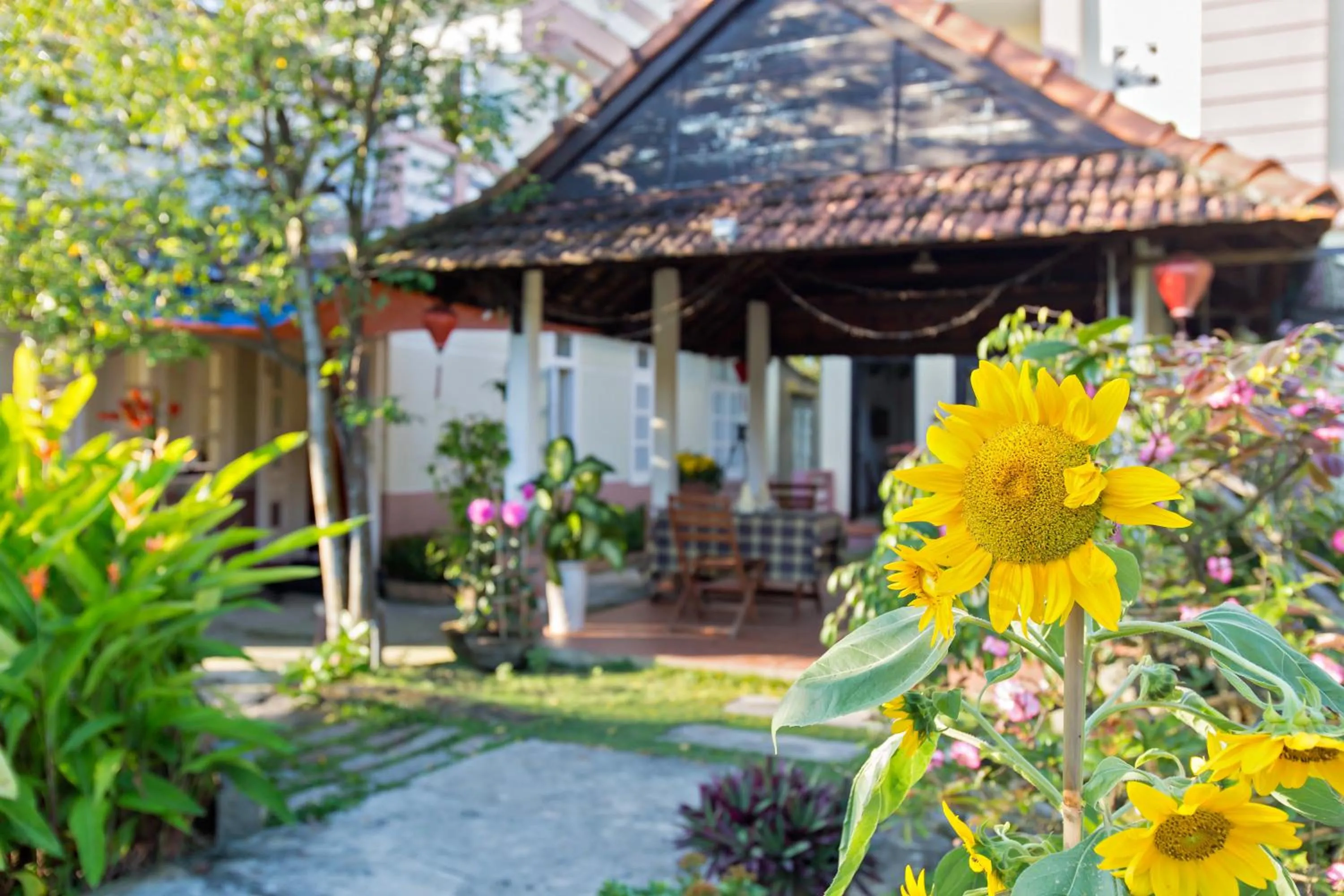 Garden in Do River Homestay