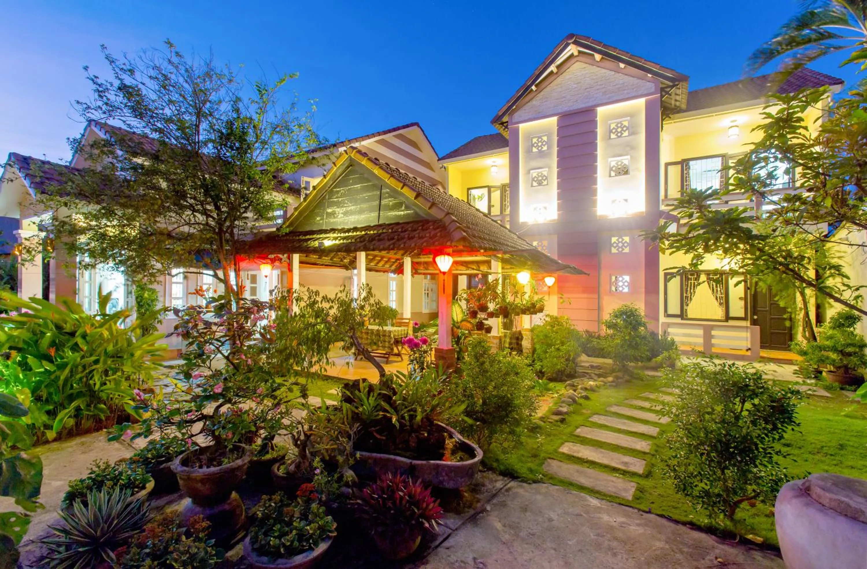 Garden in Do River Homestay