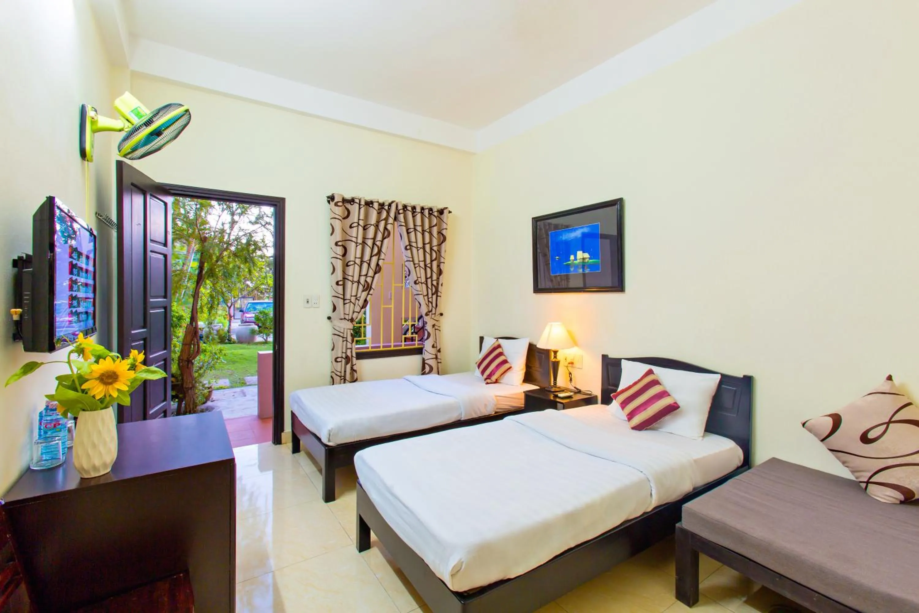 Bed in Do River Homestay