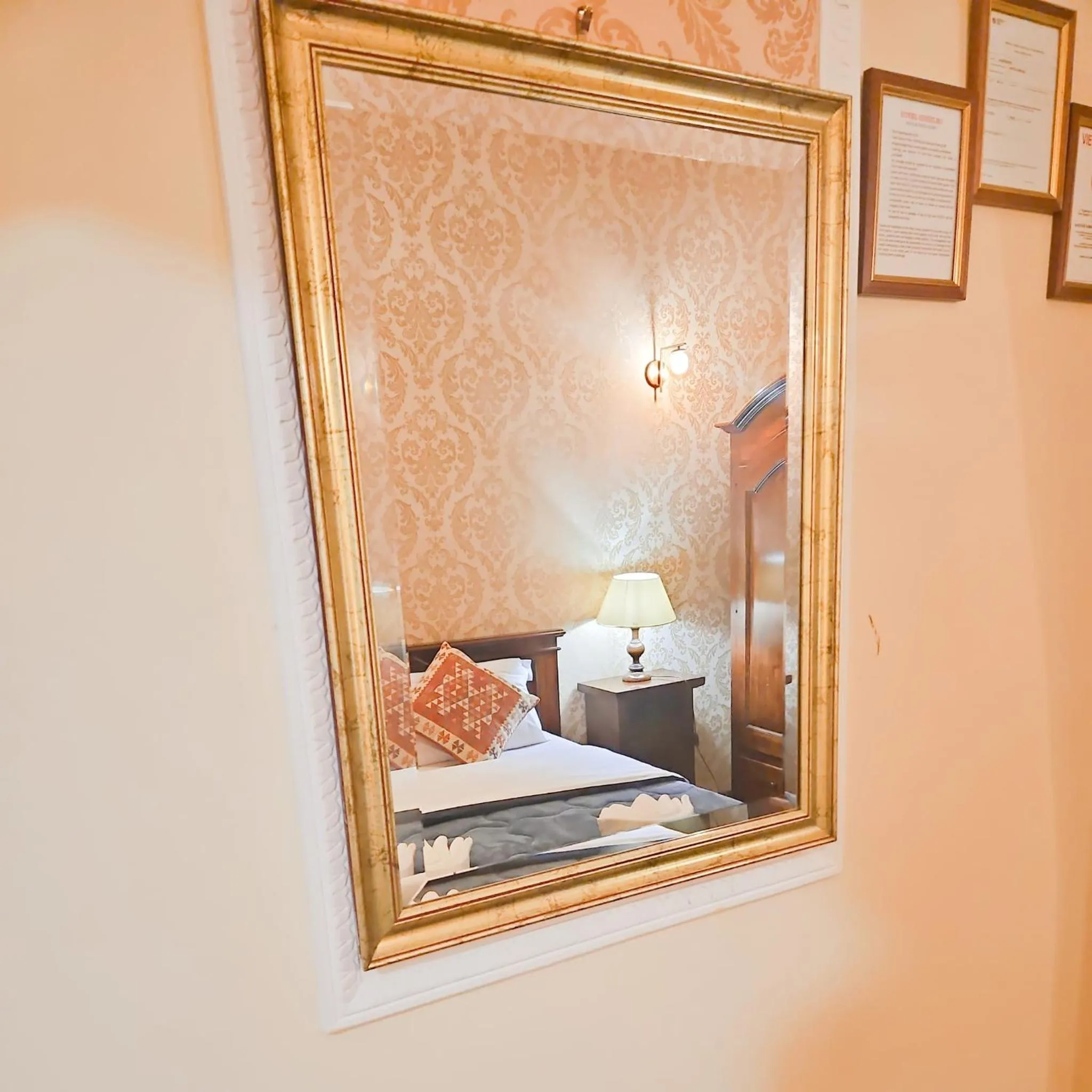 Bed in Hotel Giubileo