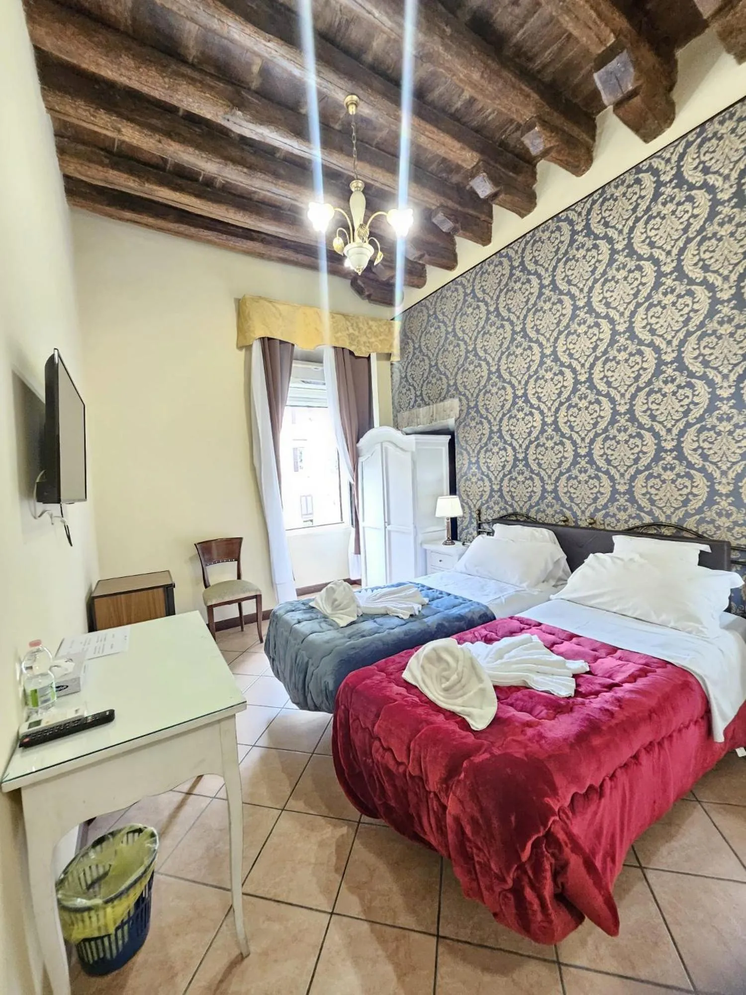 Bed in Hotel Giubileo