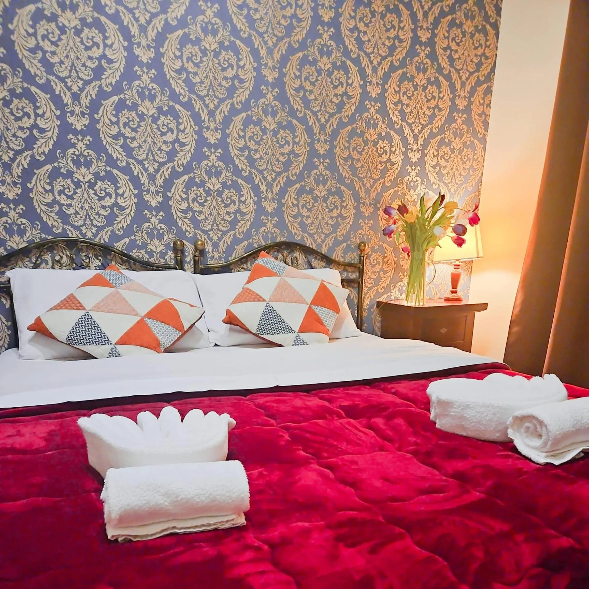 Bed in Hotel Giubileo