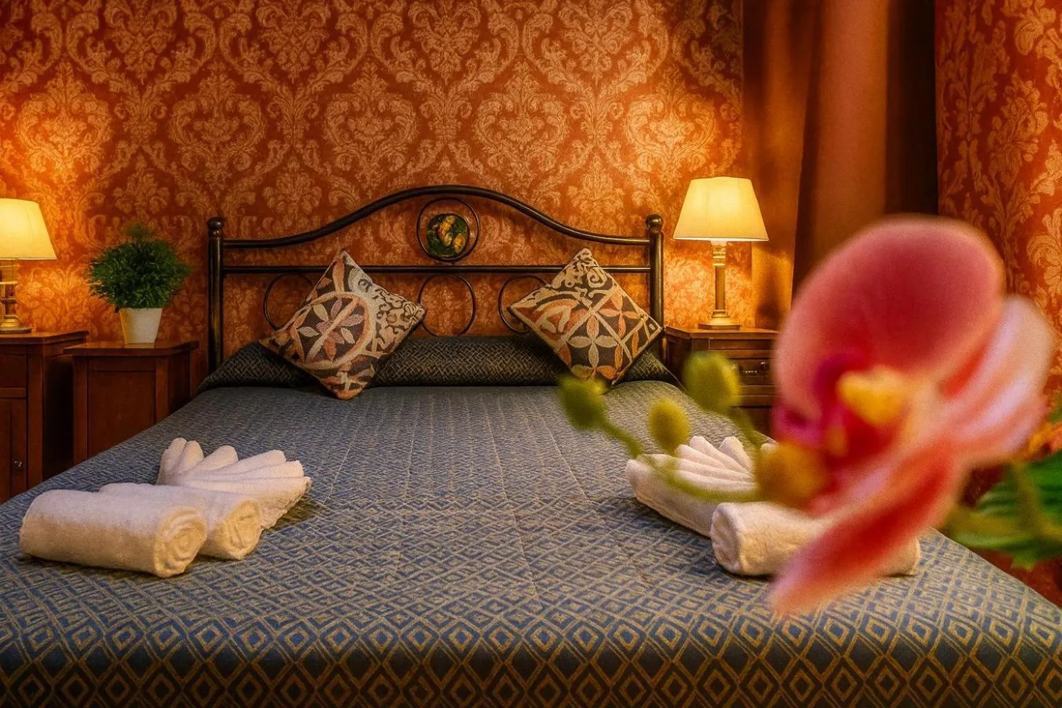 Bed in Hotel Giubileo