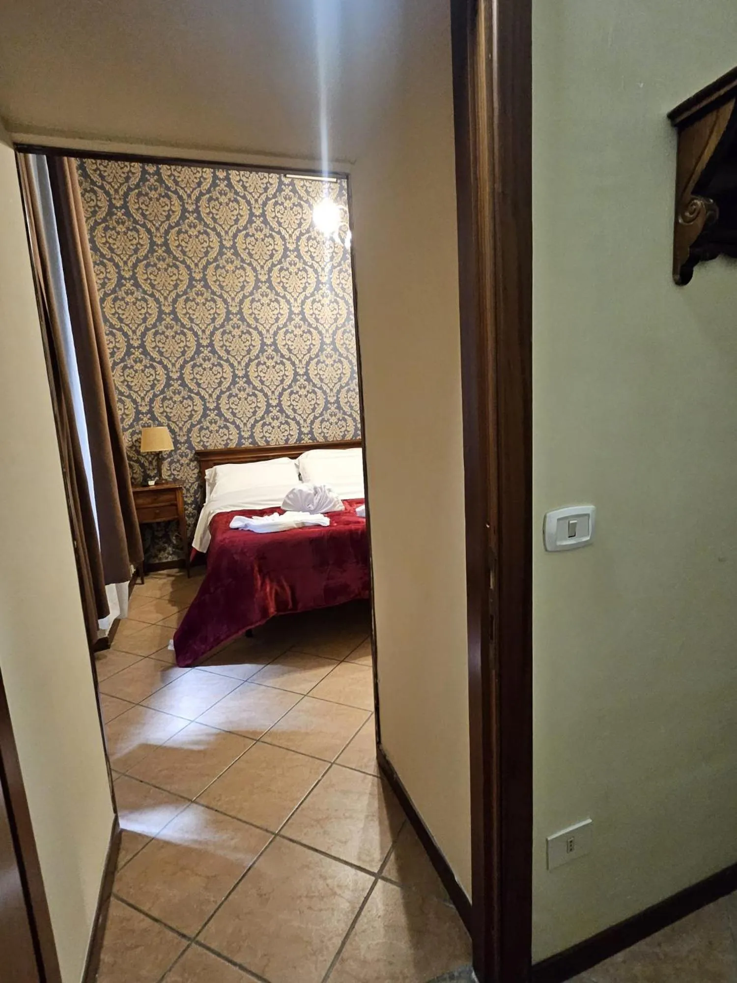 Bed in Hotel Giubileo