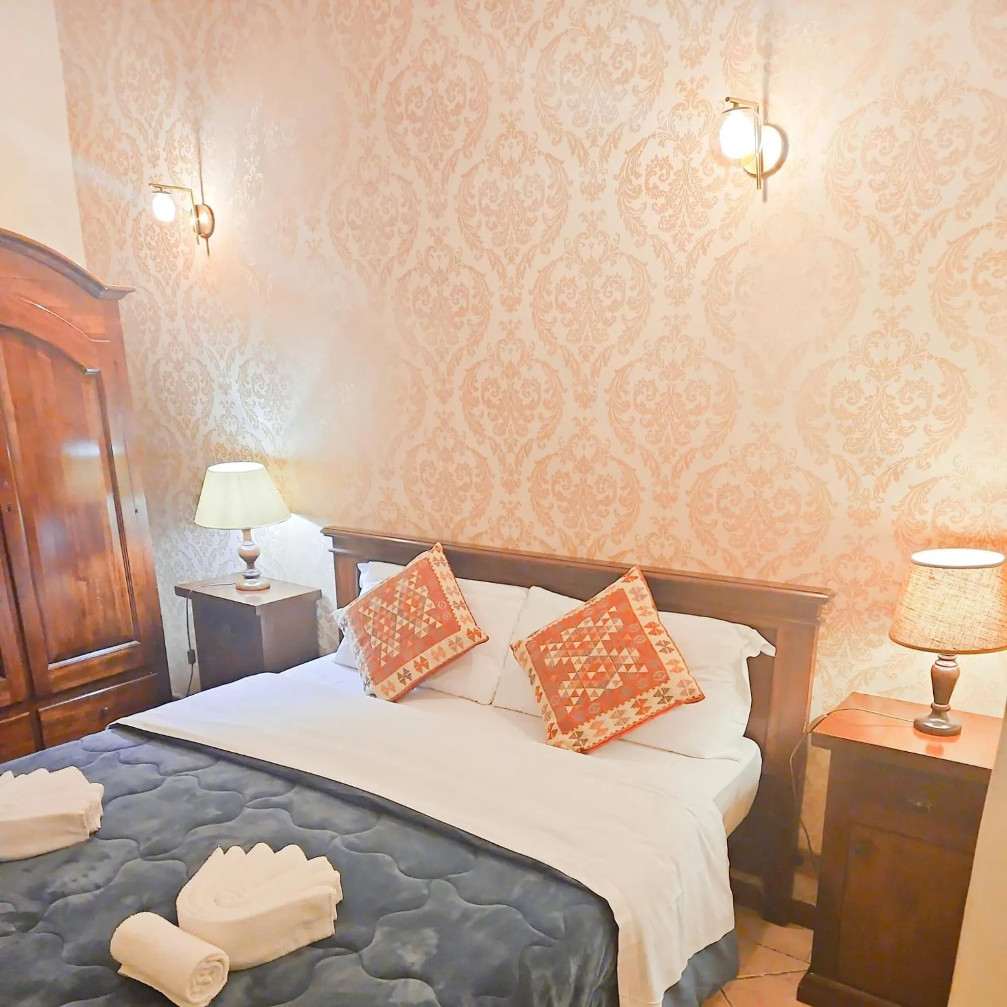 Bed in Hotel Giubileo