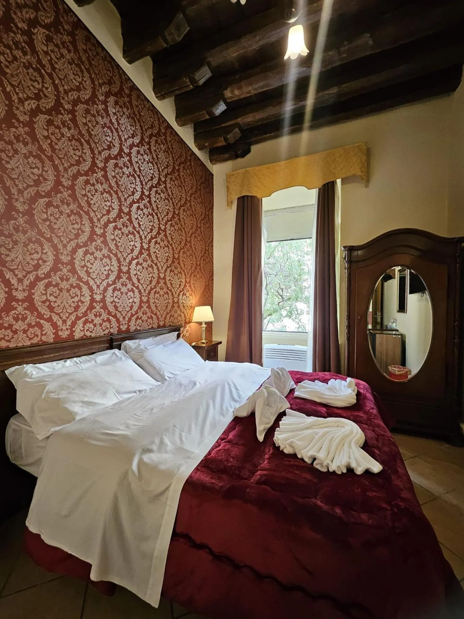 Bed in Hotel Giubileo