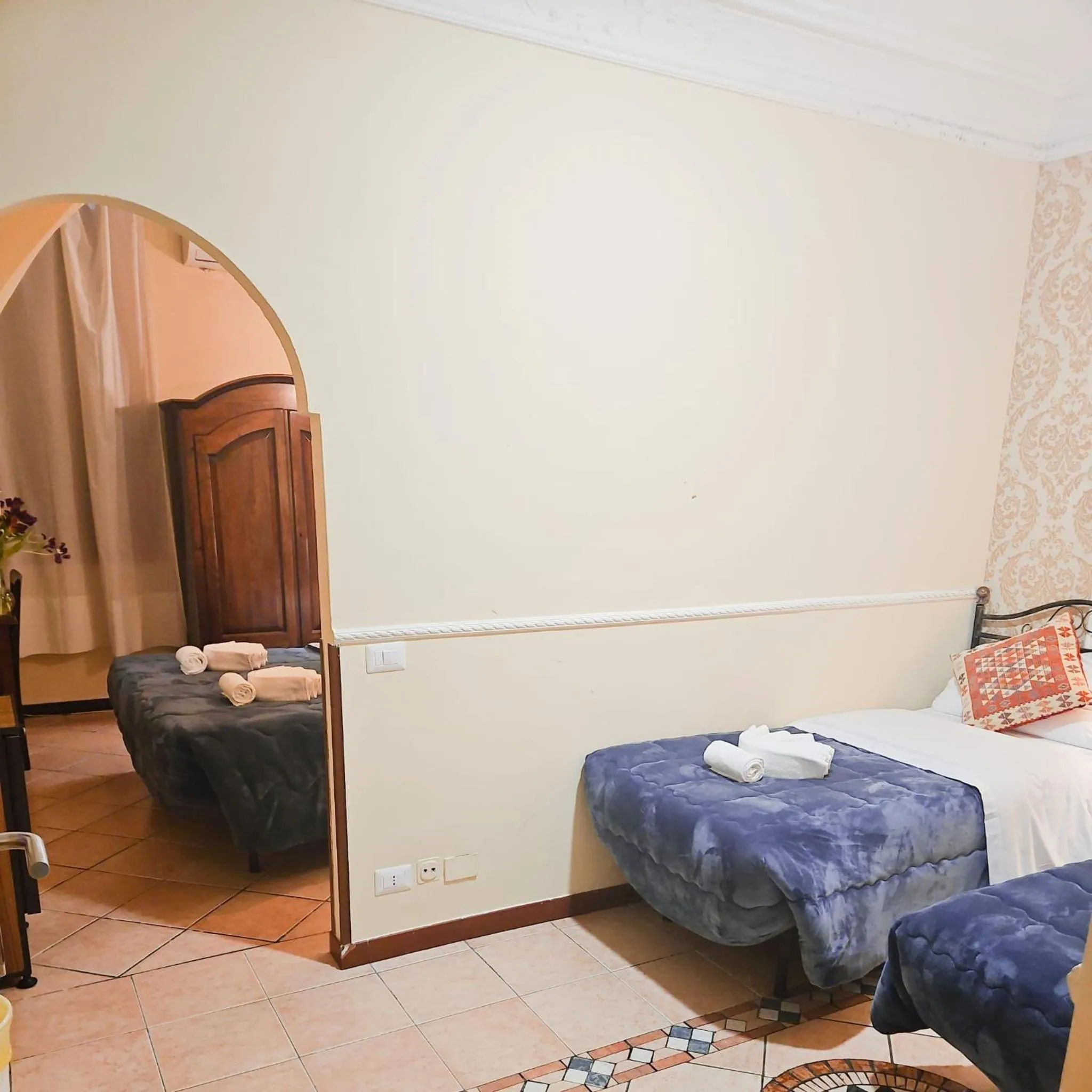 Bed in Hotel Giubileo