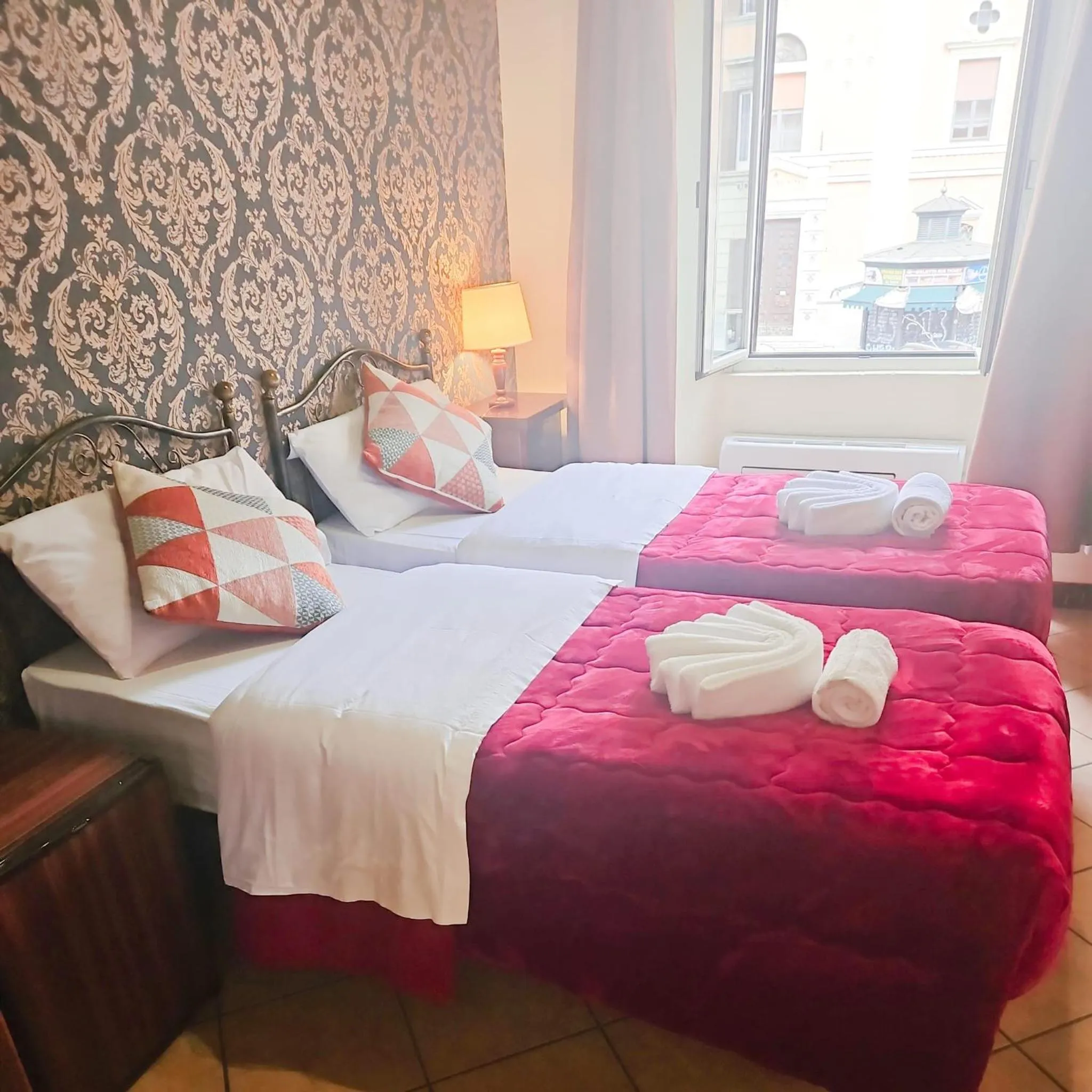 Bed in Hotel Giubileo