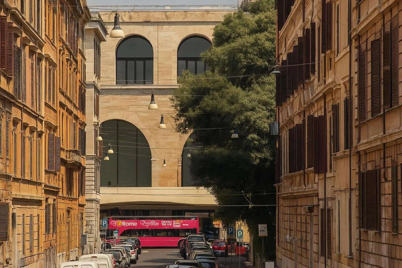 City view in Hotel Giubileo