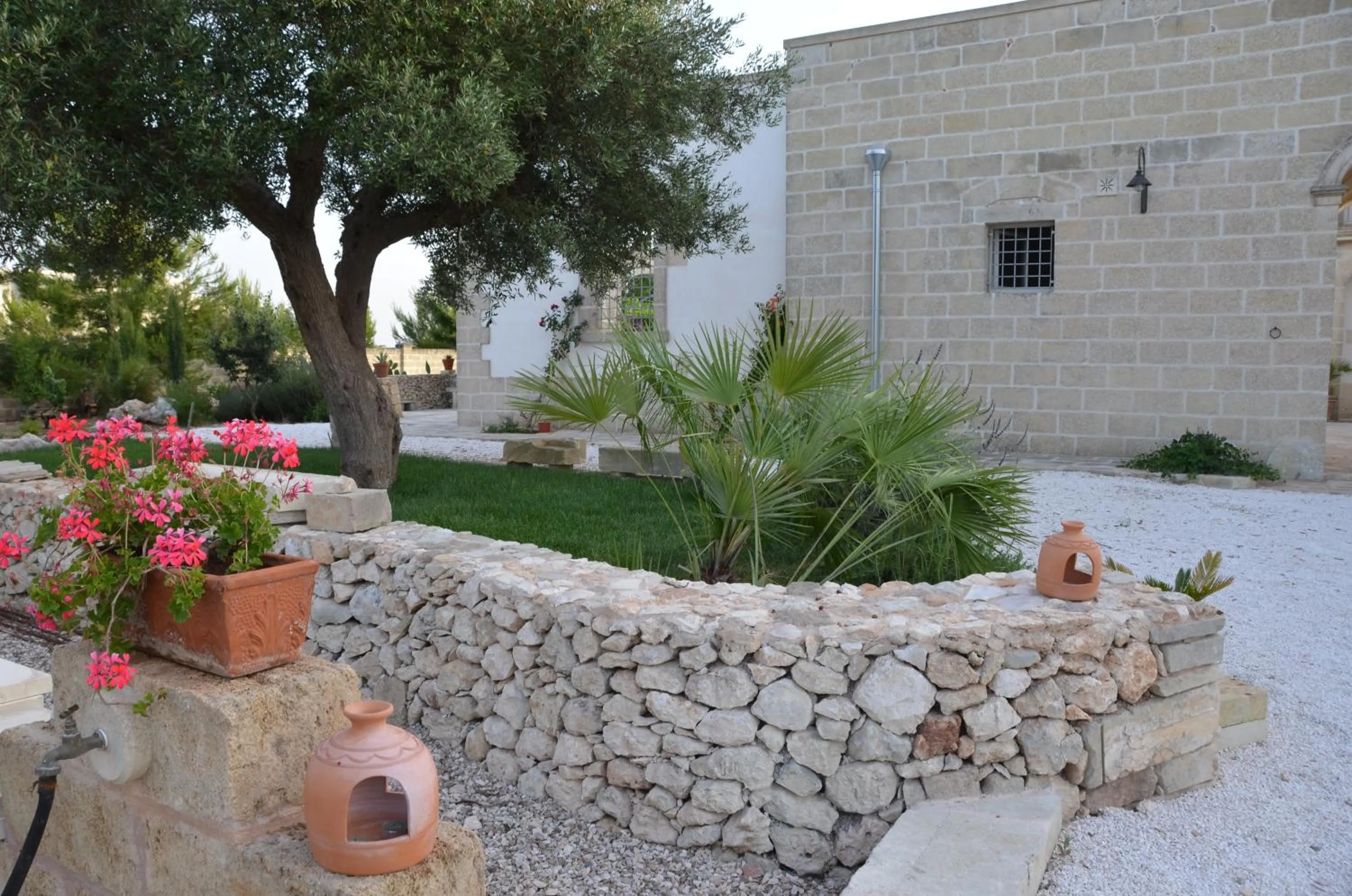 Garden view in Corte dei Salentini