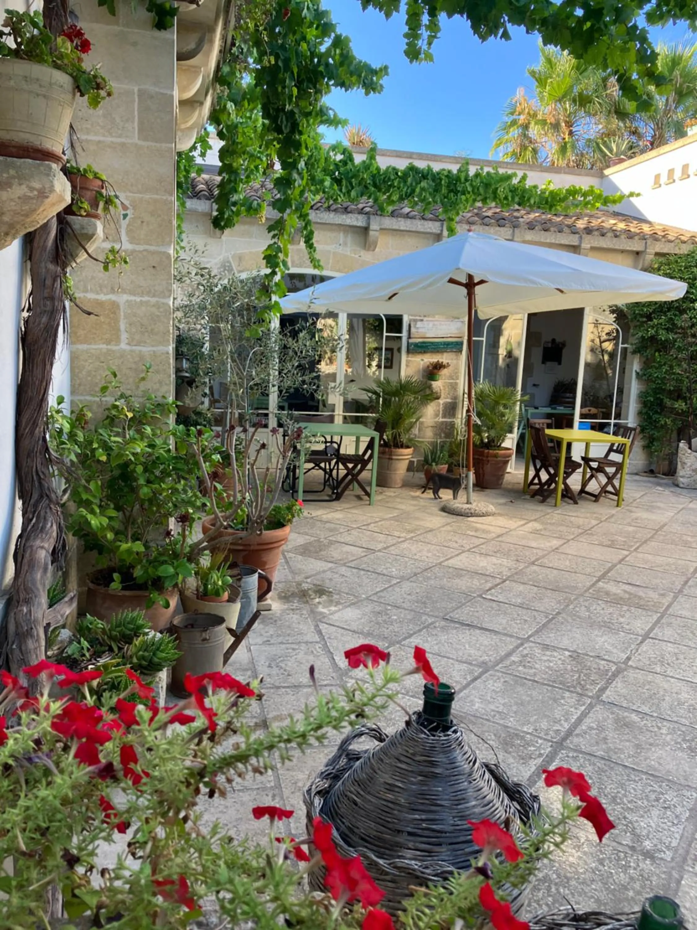 Garden view in Corte dei Salentini