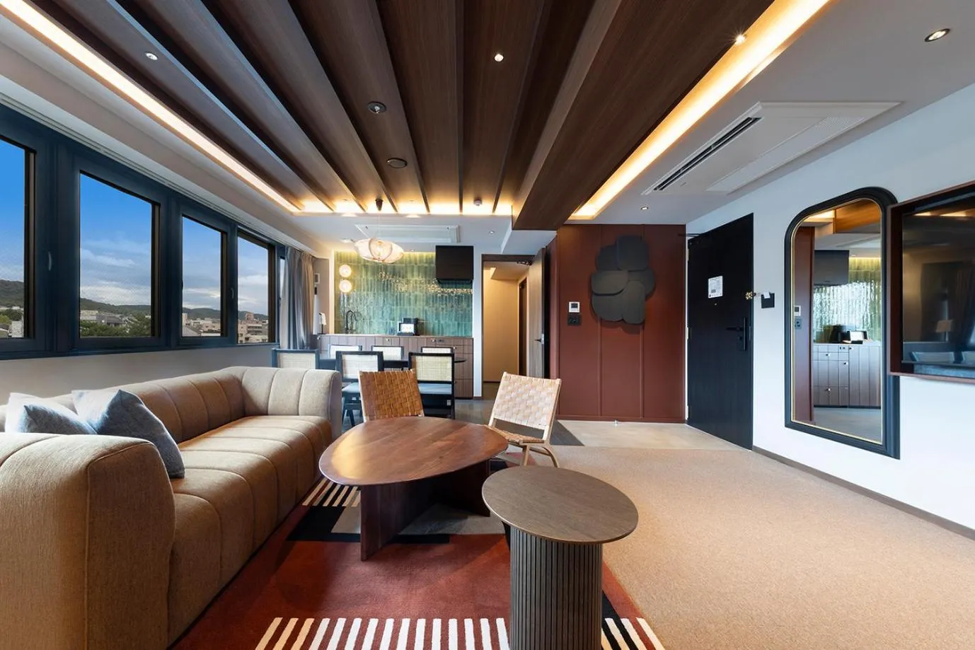 Photo of the whole room in STITCH HOTEL Kyoto