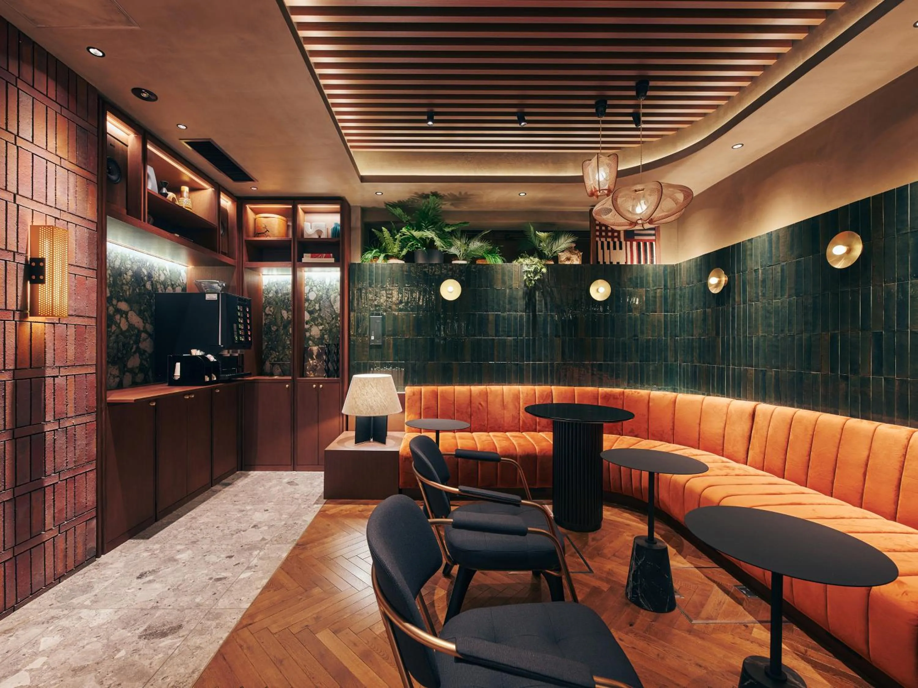 Lounge or bar in STITCH HOTEL Kyoto