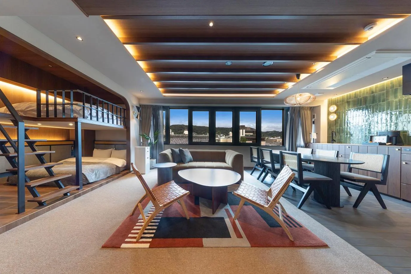 Photo of the whole room, Bed in STITCH HOTEL Kyoto