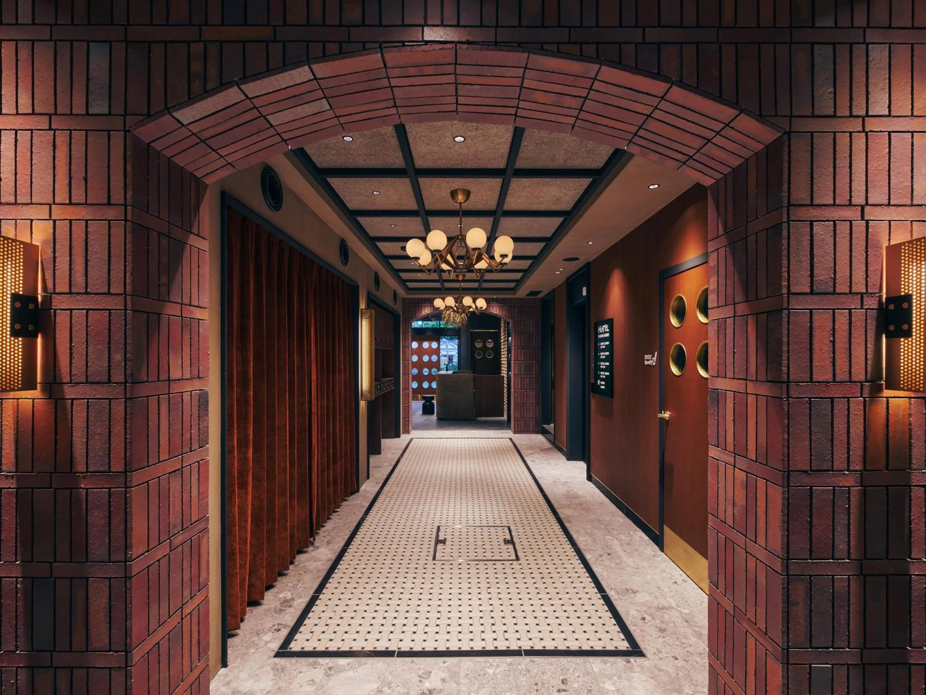 Lobby or reception in STITCH HOTEL Kyoto