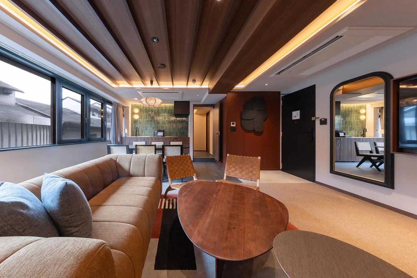 Photo of the whole room in STITCH HOTEL Kyoto