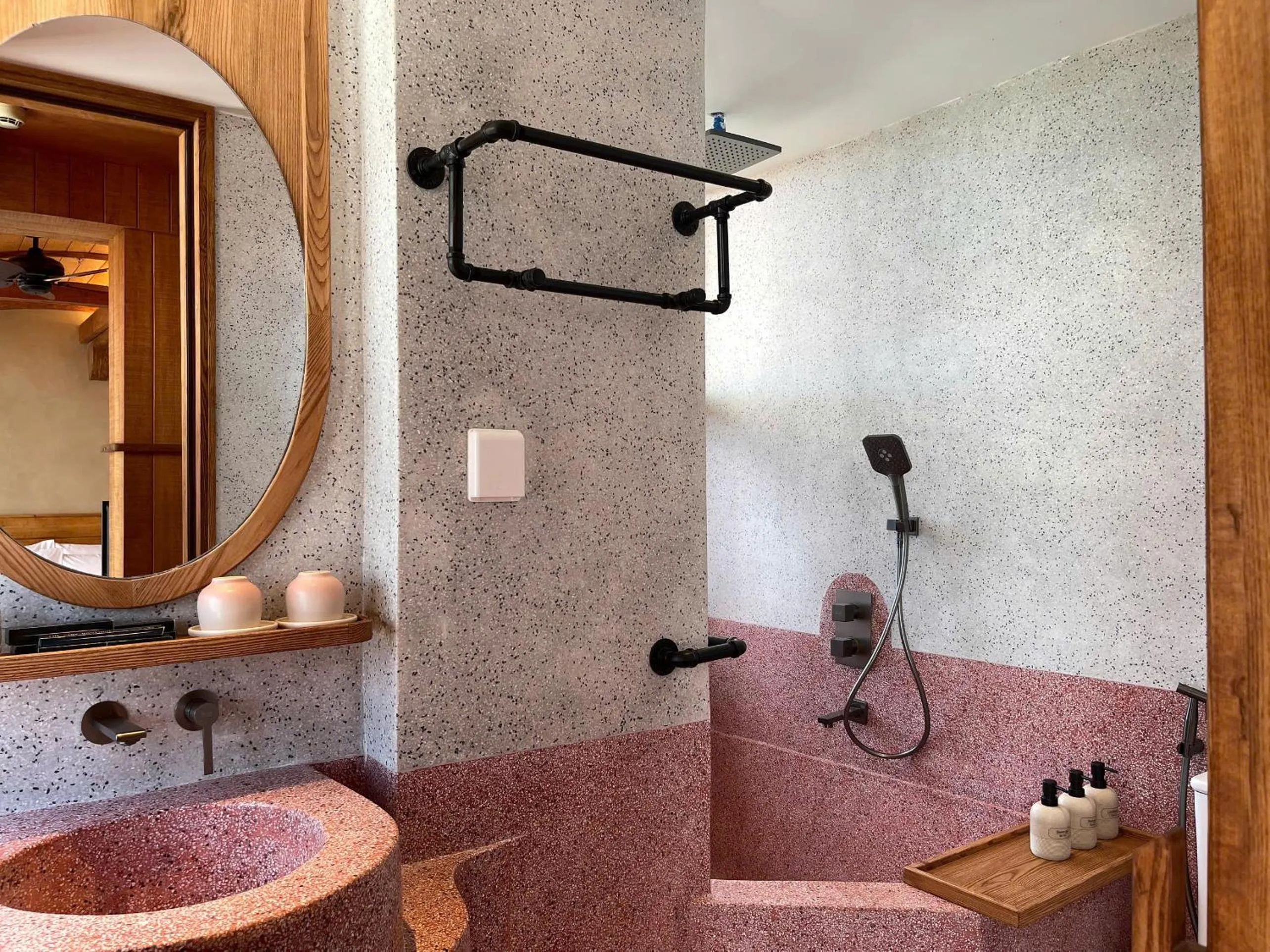 Shower in The Pink Boutique Hotel