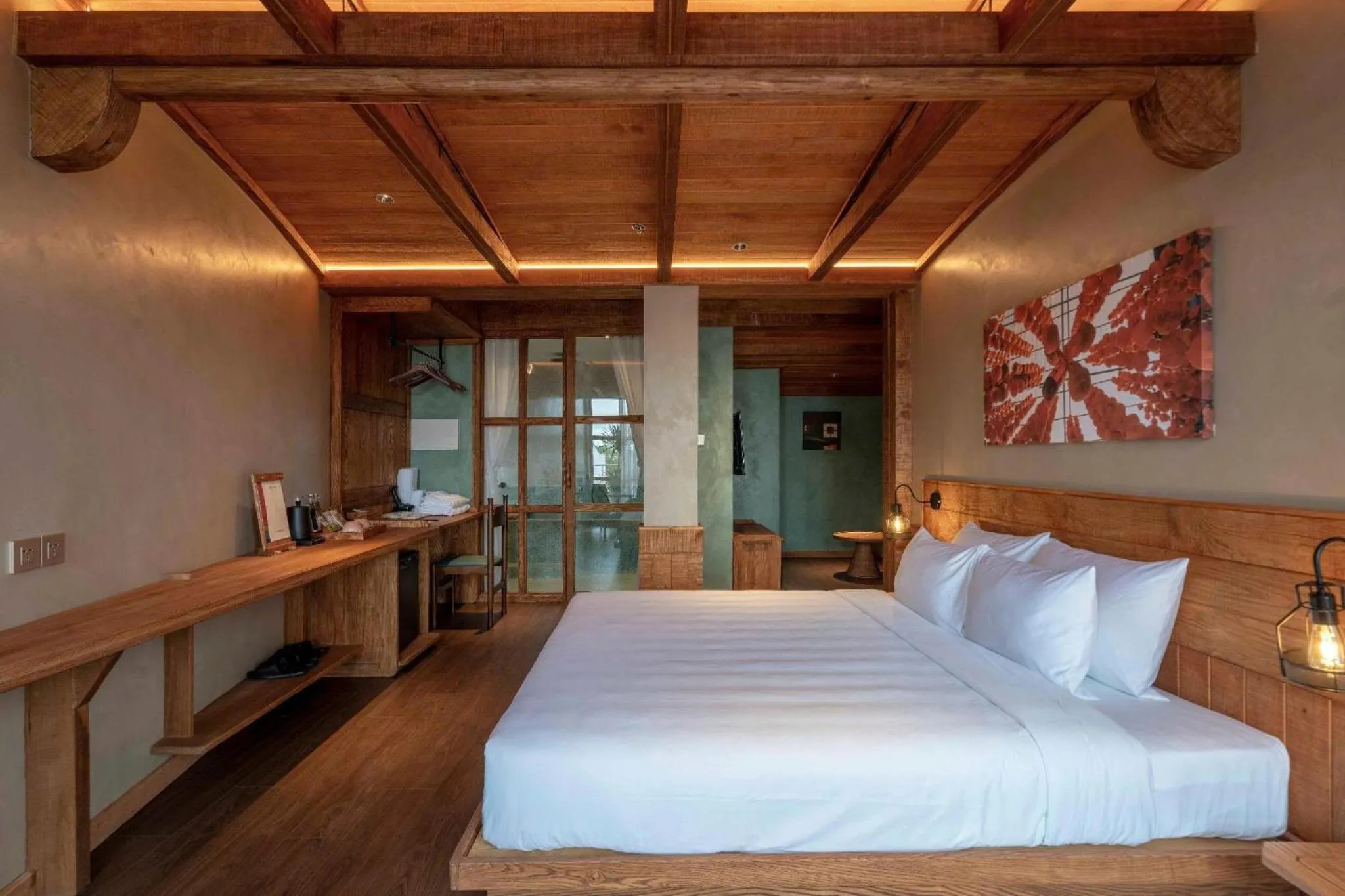 Photo of the whole room, Bed in The Pink Boutique Hotel