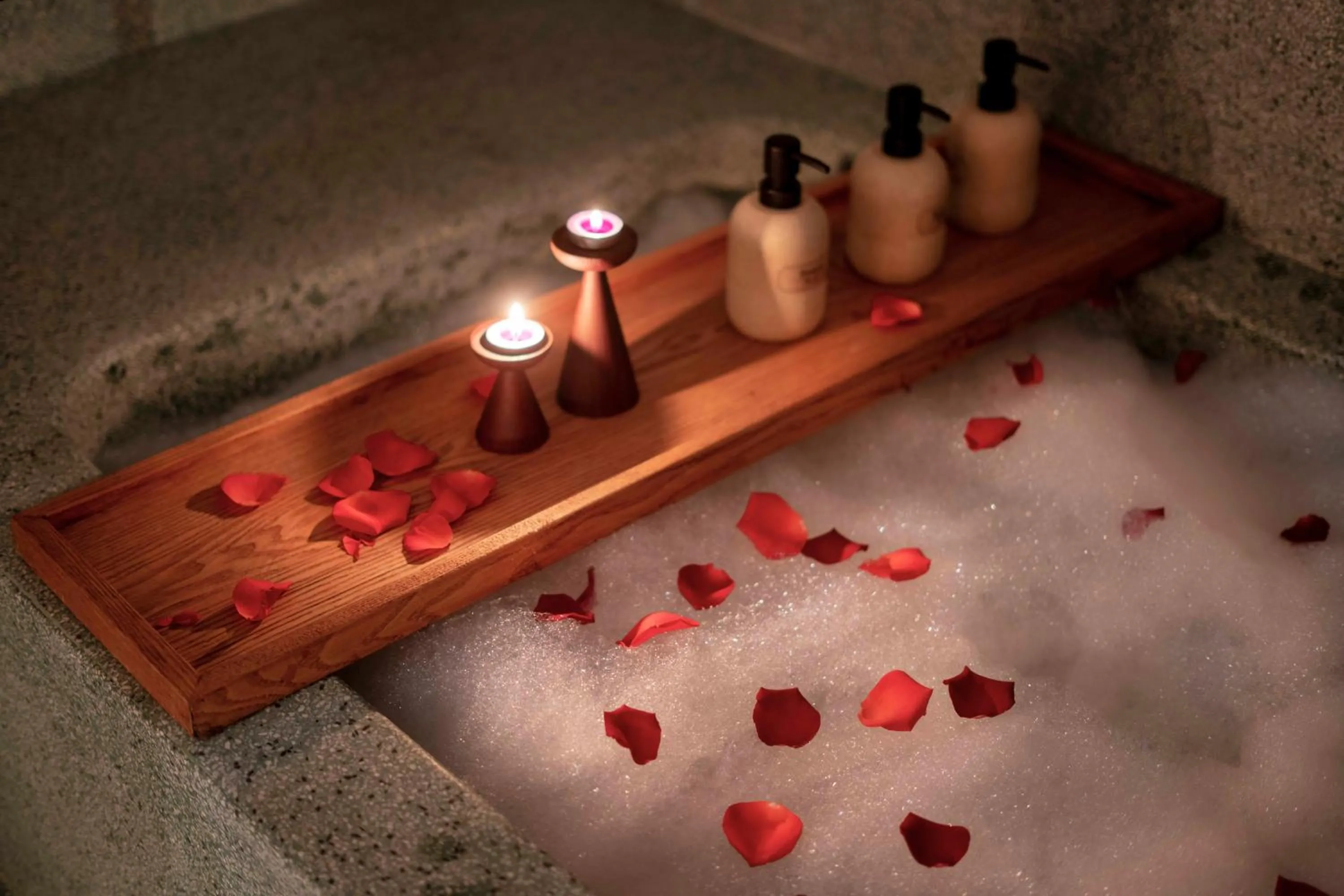 Hot Tub in The Pink Boutique Hotel