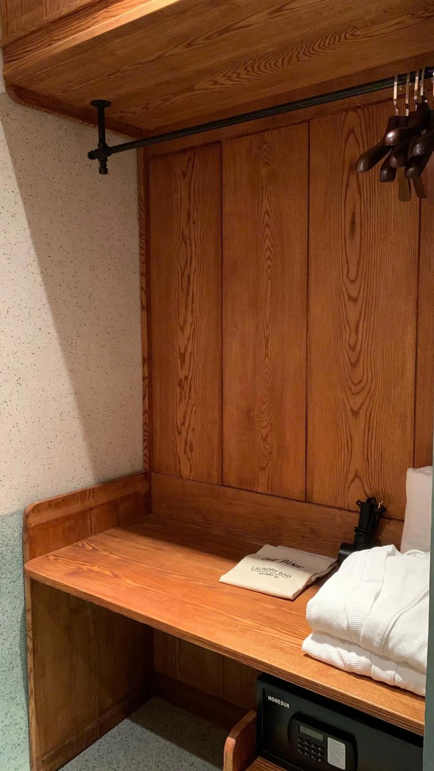 wardrobe, Bed in The Pink Boutique Hotel