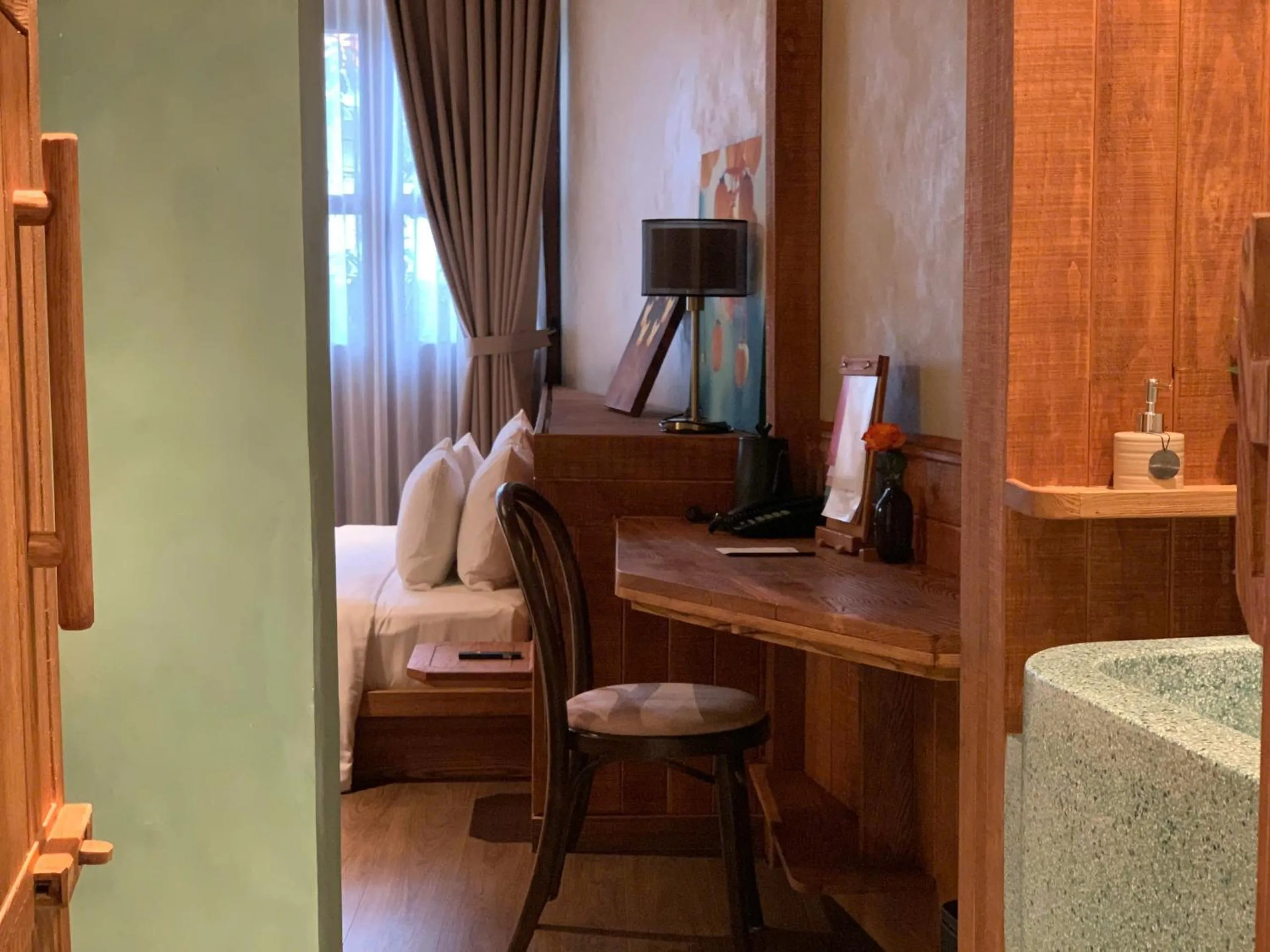 Bedroom in The Pink Boutique Hotel