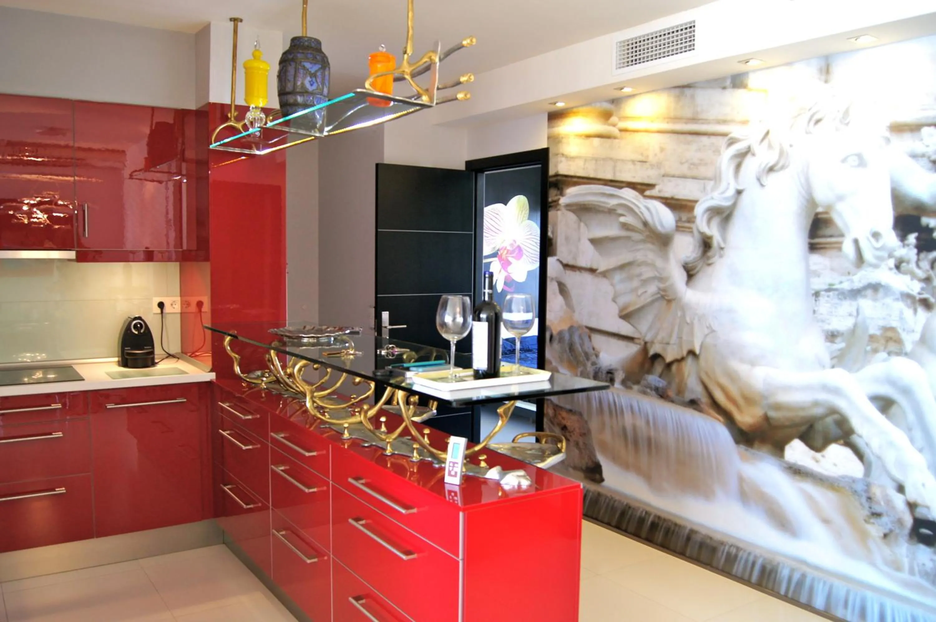 Kitchen or kitchenette in Atico Puerto Banus, Marbella
