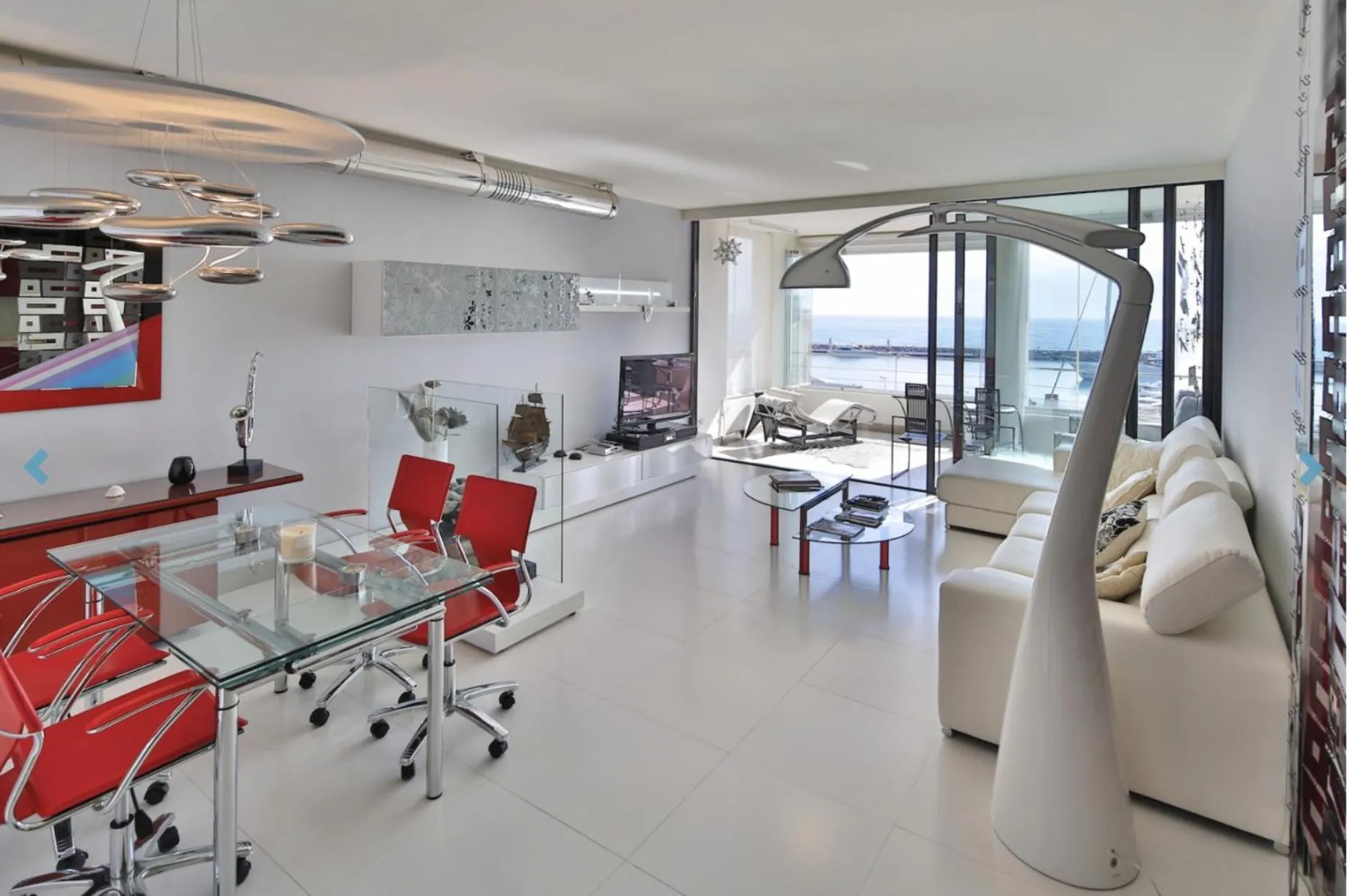 Living room in Atico Puerto Banus, Marbella