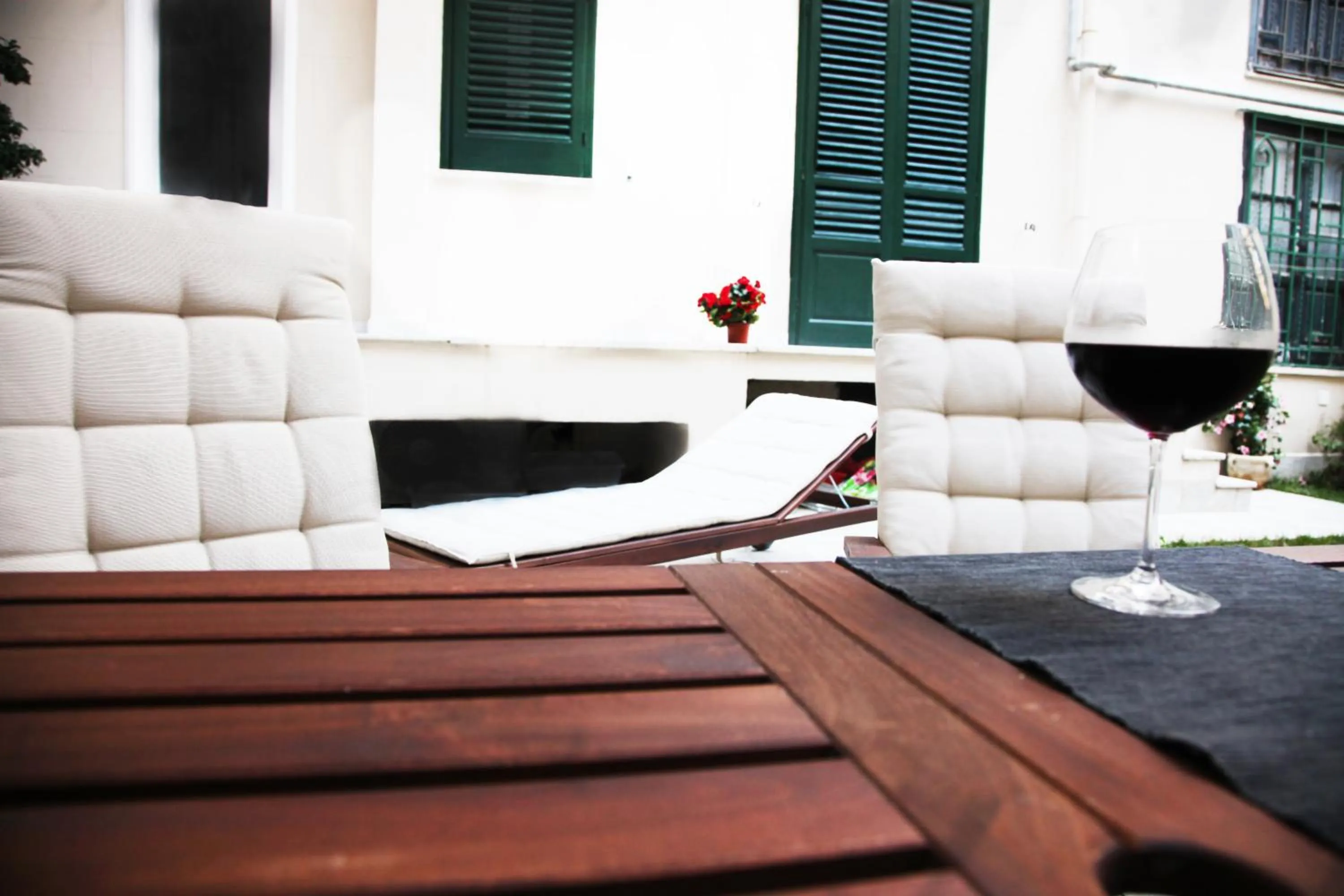 Garden in B&B Massimo Inn