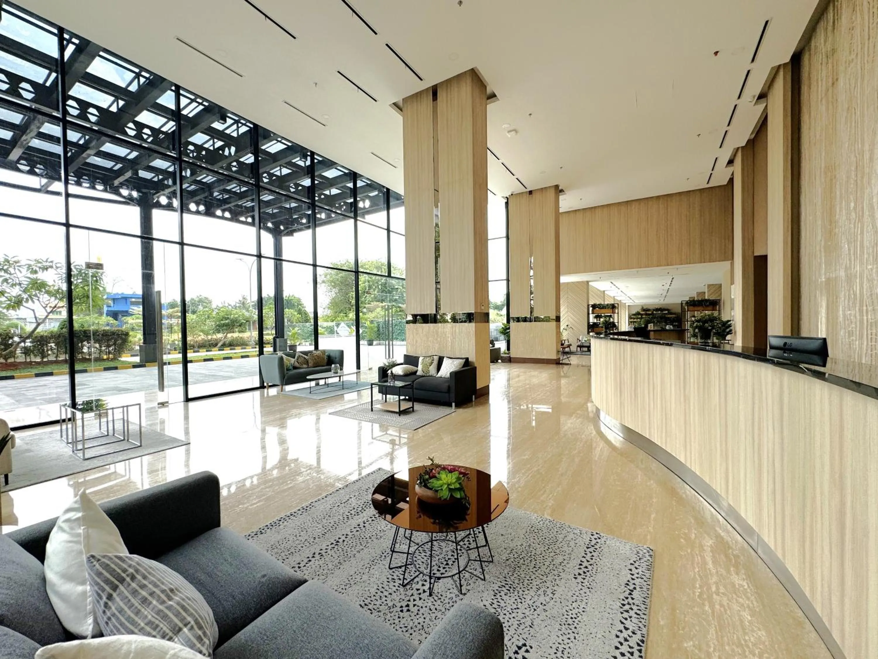 Lobby or reception in Howard Johnson By Wyndham Tangerang