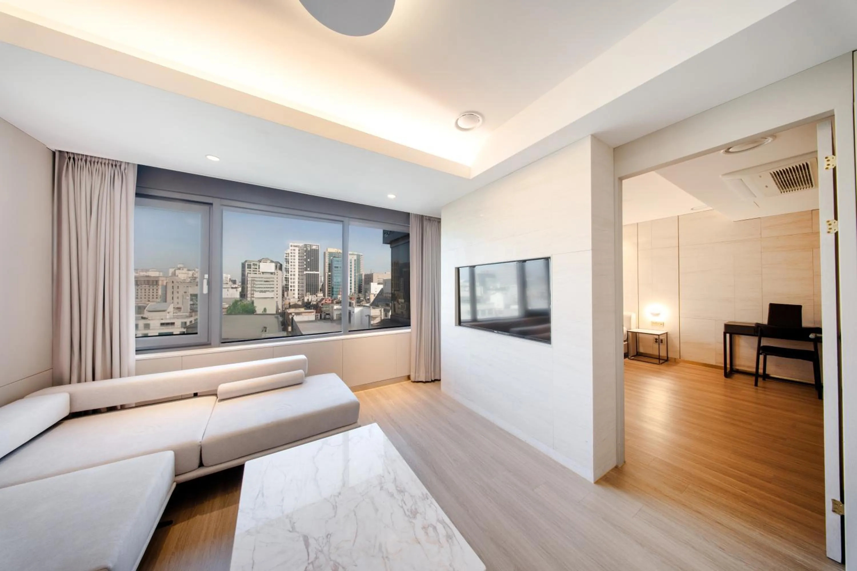 TV and multimedia, Bed in Eliena Hotel Seoul Gangnam