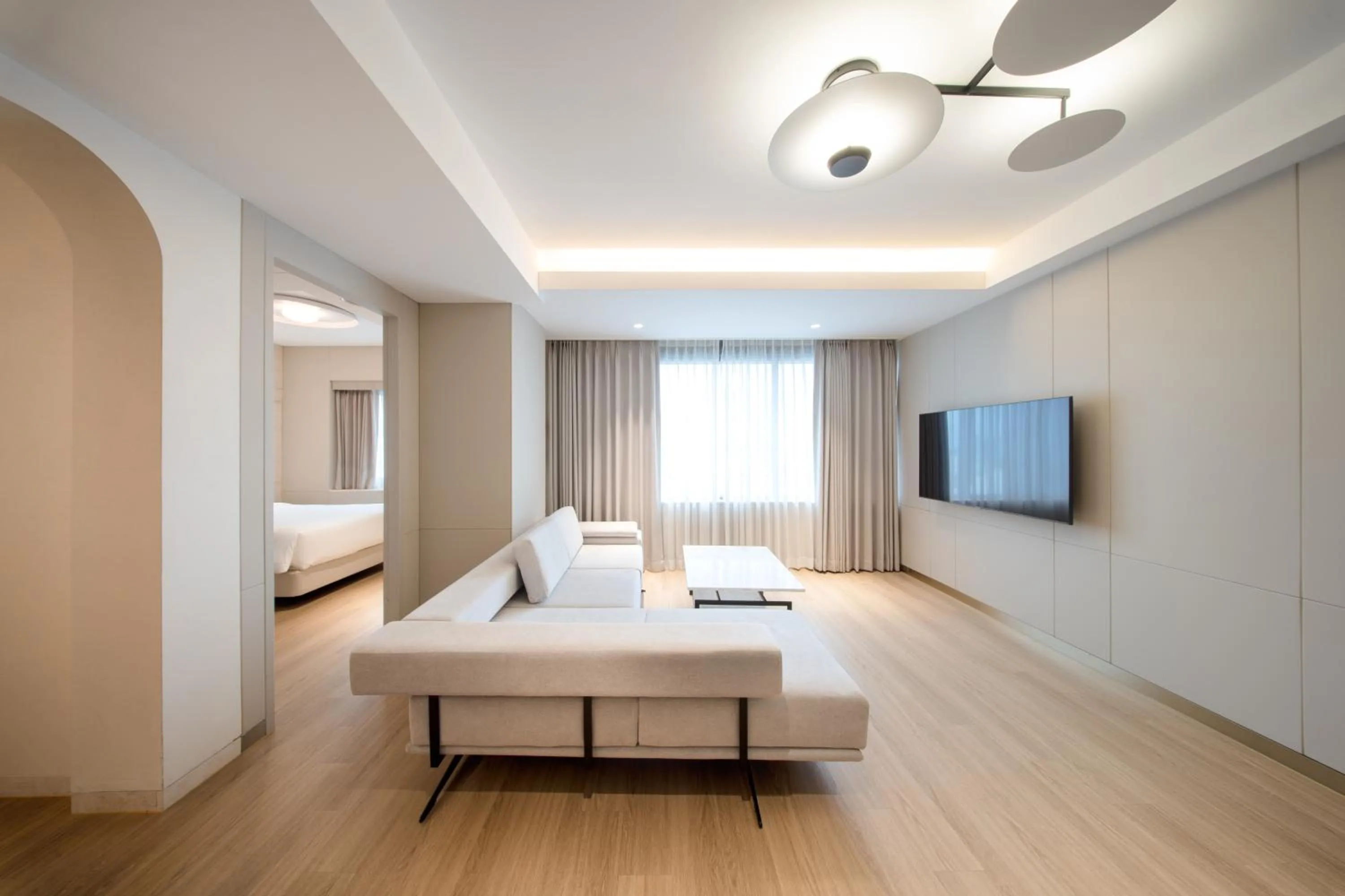 TV and multimedia, Bed in Eliena Hotel Seoul Gangnam