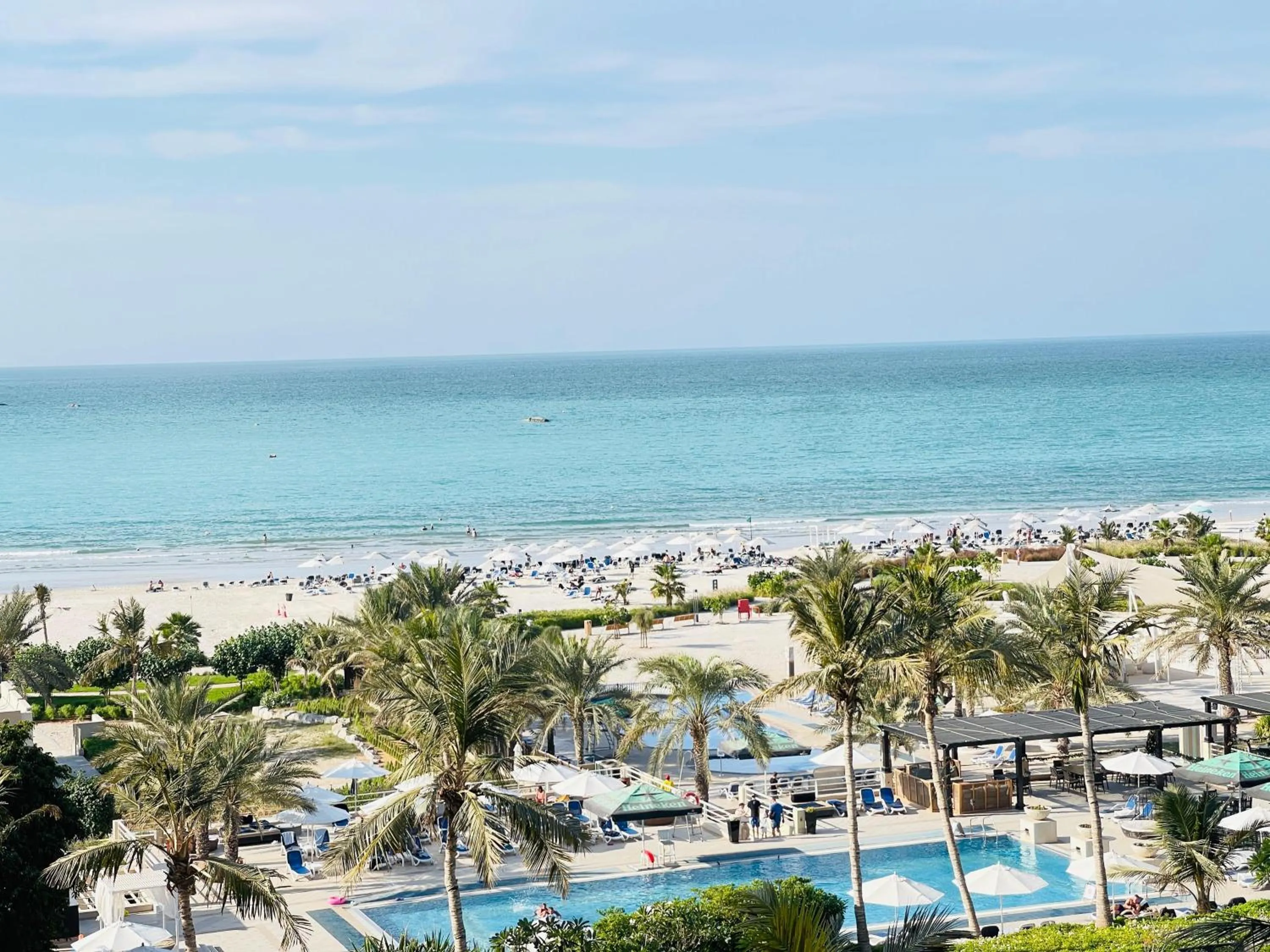 Pool view in Al Hamra Residence