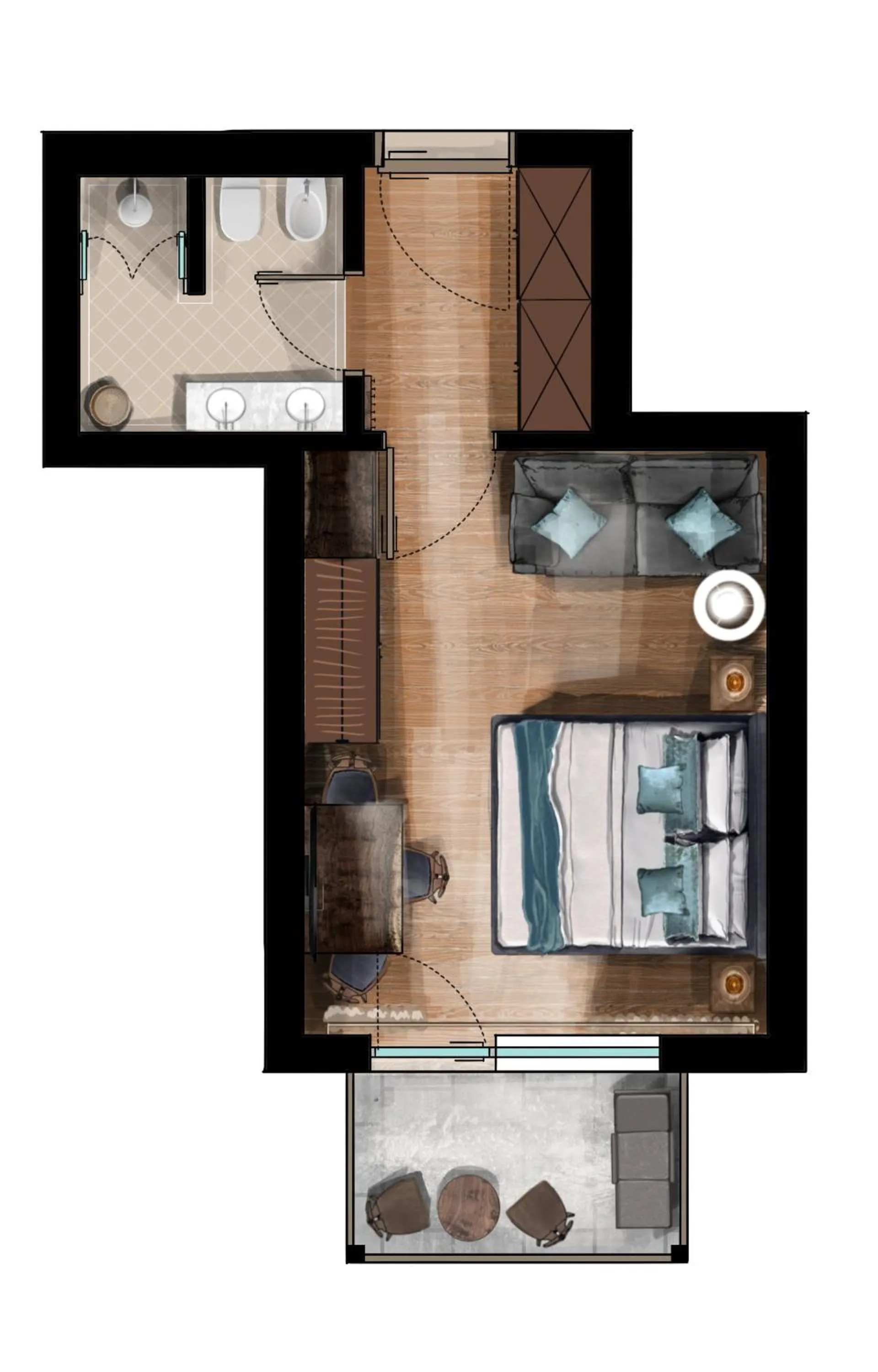Floor plan in Tirolensis - Luxury All Inclusive