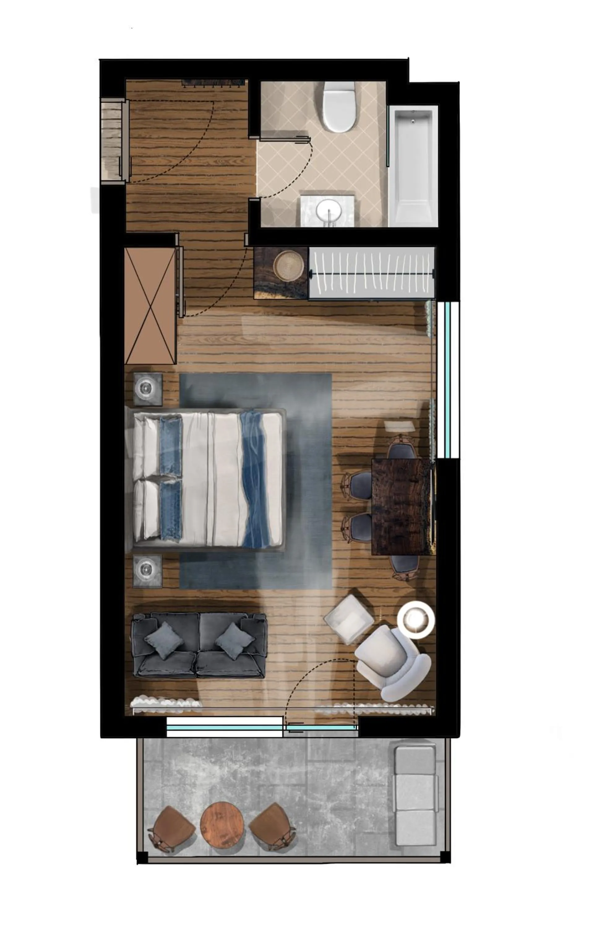 Floor plan in Tirolensis - Luxury All Inclusive