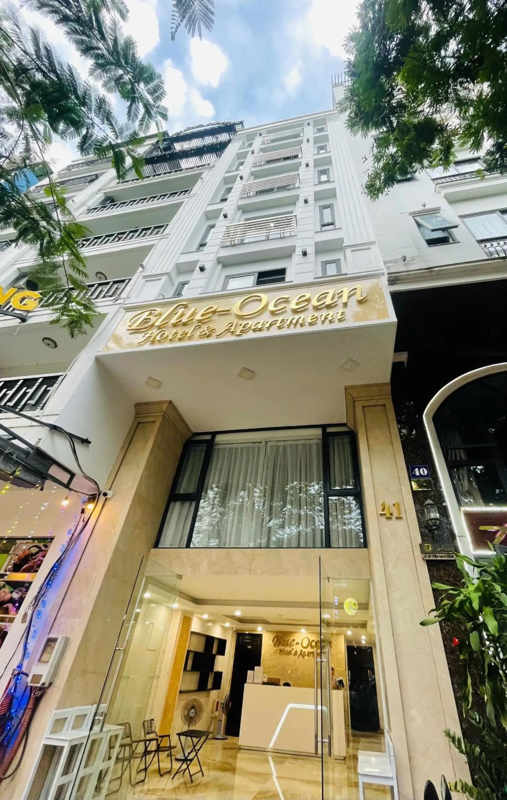 Property building in Blue Ocean Beachside Hotel Danang