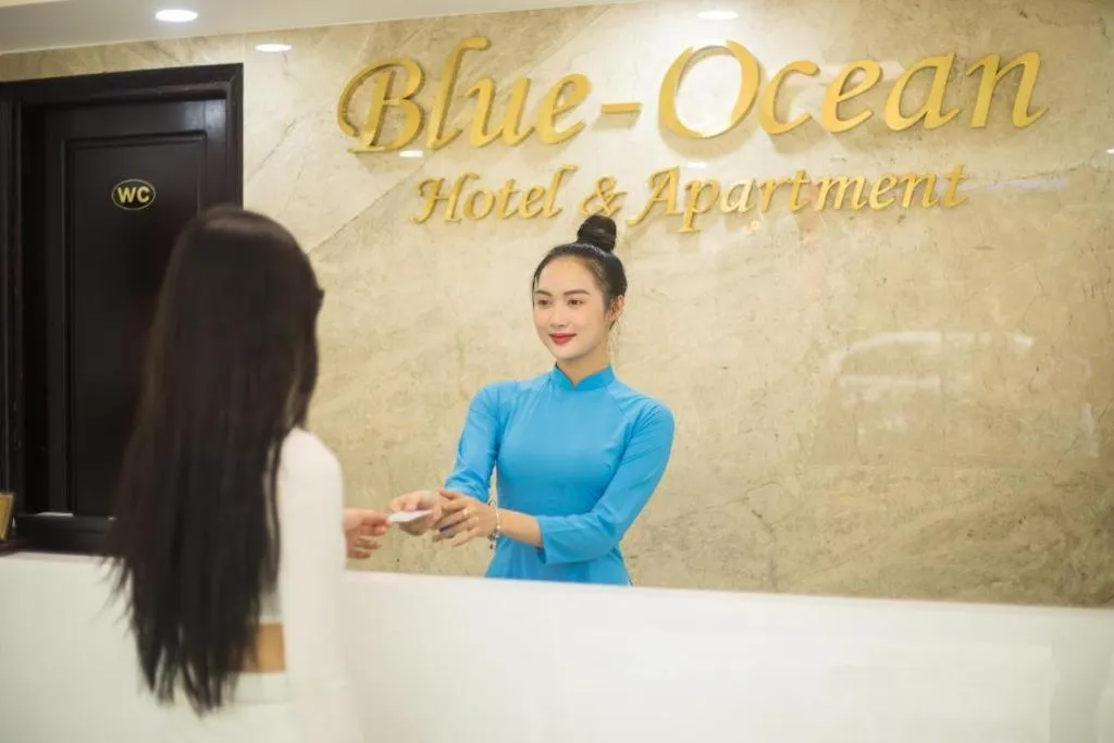 Lobby or reception in Blue Ocean Beachside Hotel Danang