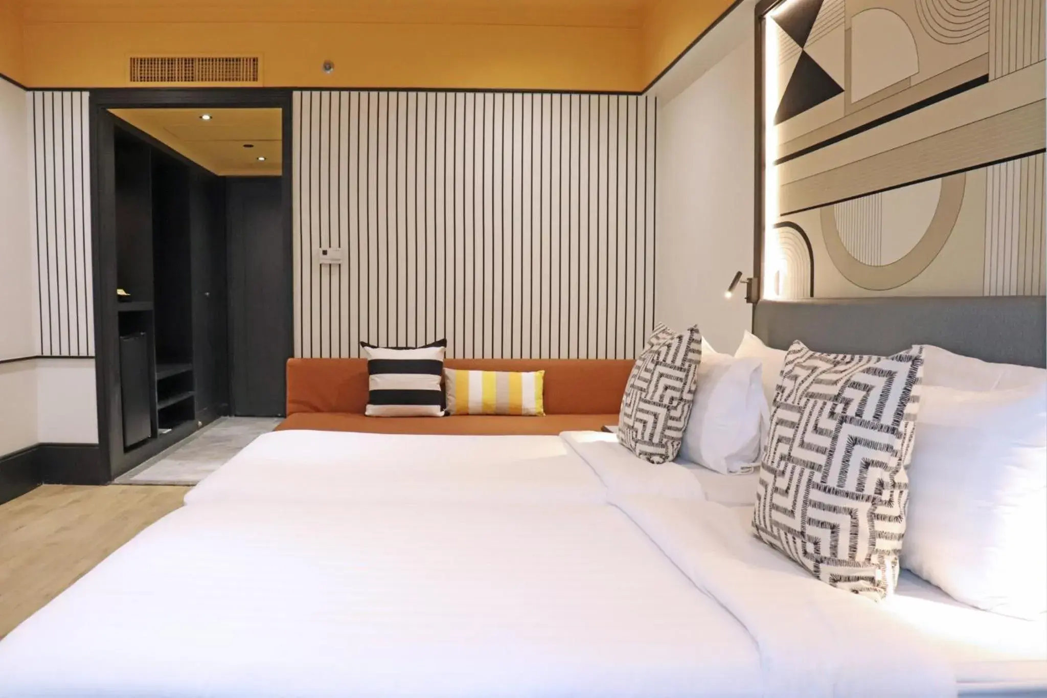 Superior Twin Room in The Quarter Saphankhwai by UHG Superior Twin Room in The Quarter Saphankhwai by UHG