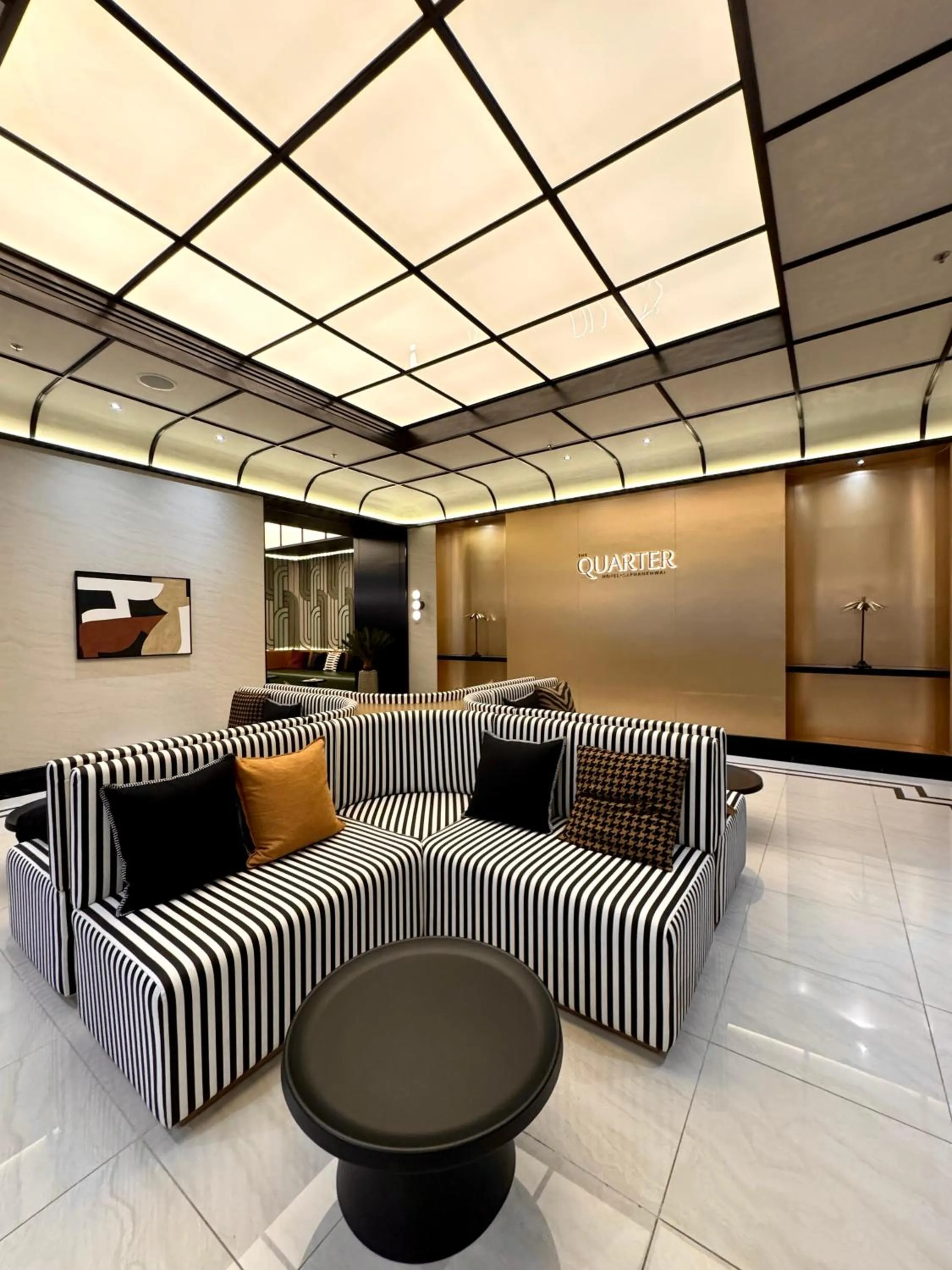 Lobby or reception in The Quarter Saphankhwai by UHG