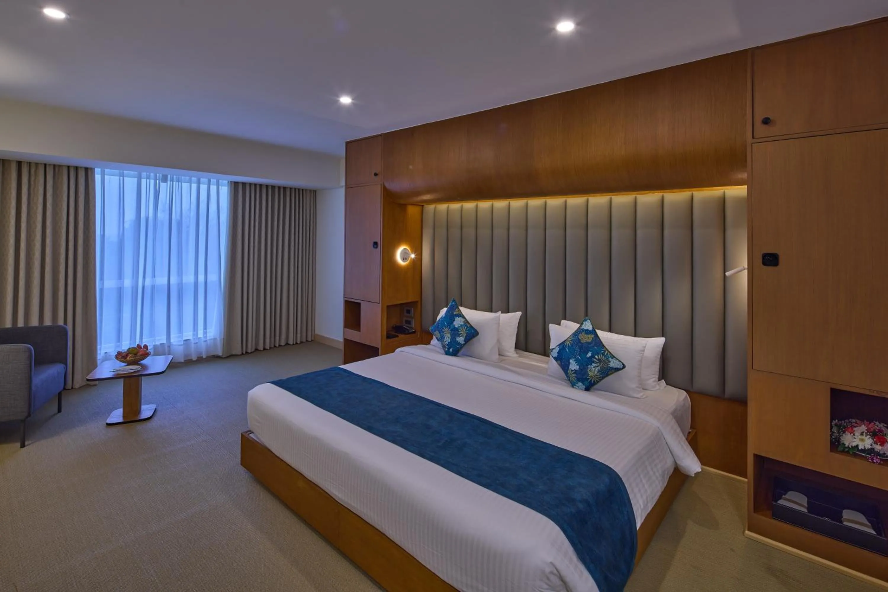 Grand Premier Room Sea View - single occupancy - 1 Double Bed in Grand Continent Mahabalipuram A Sarovar Premiere Affiliate Hotel