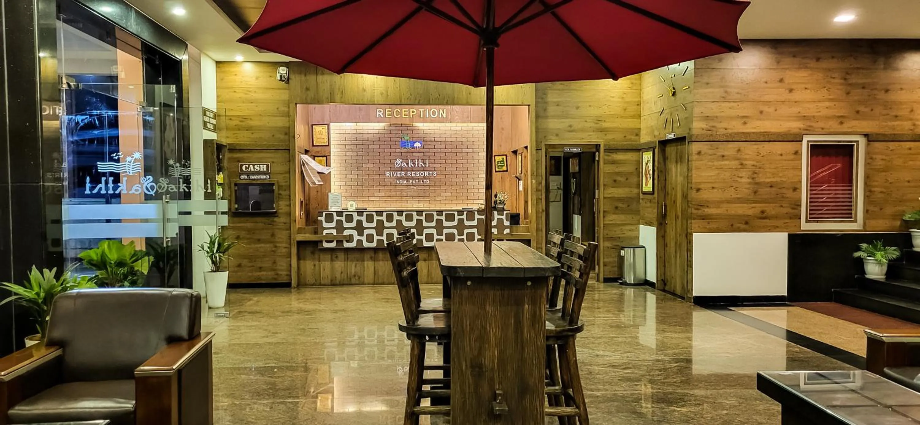 Property building in Sakthi River Resort