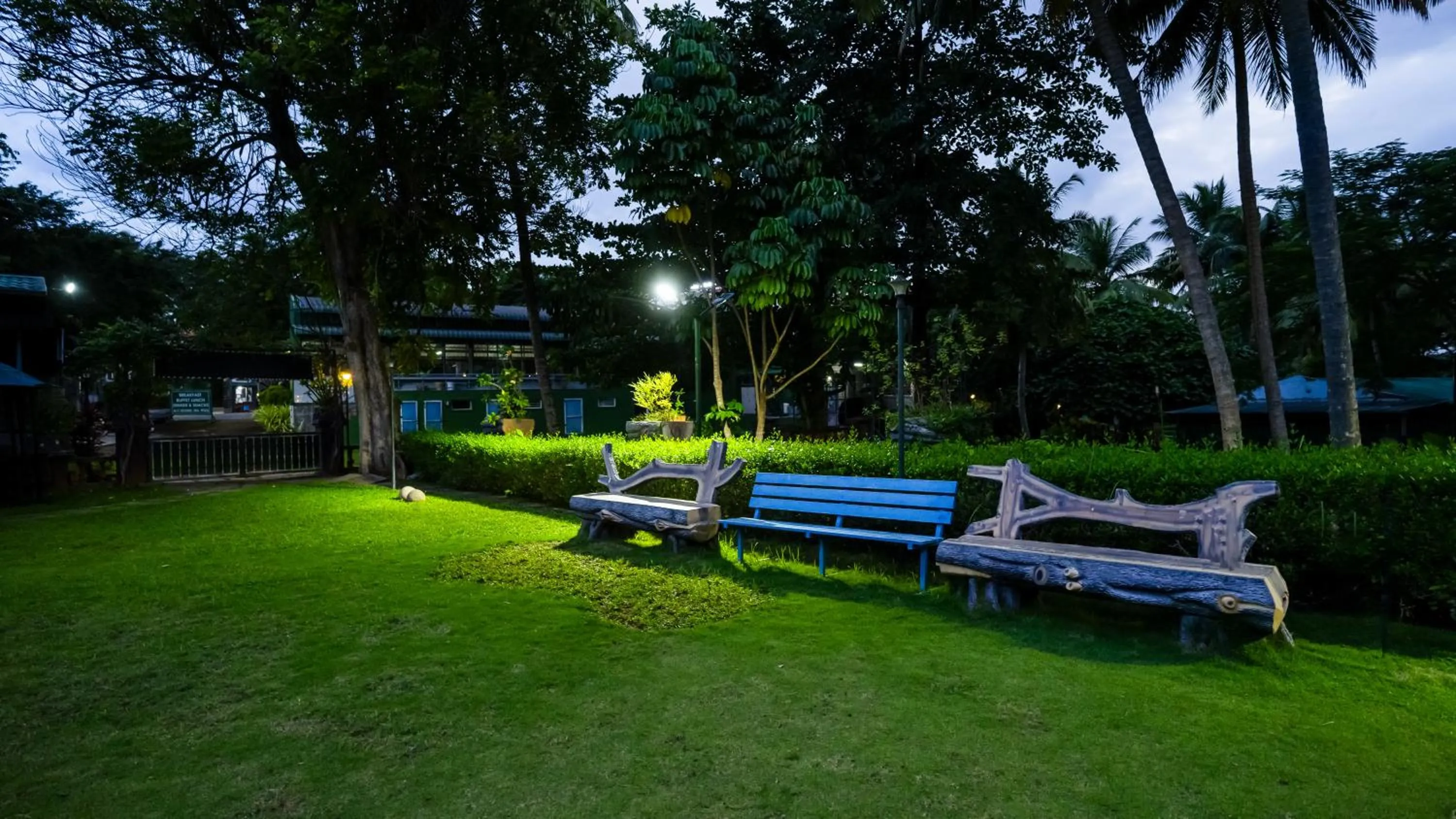 Garden in Sakthi River Resort