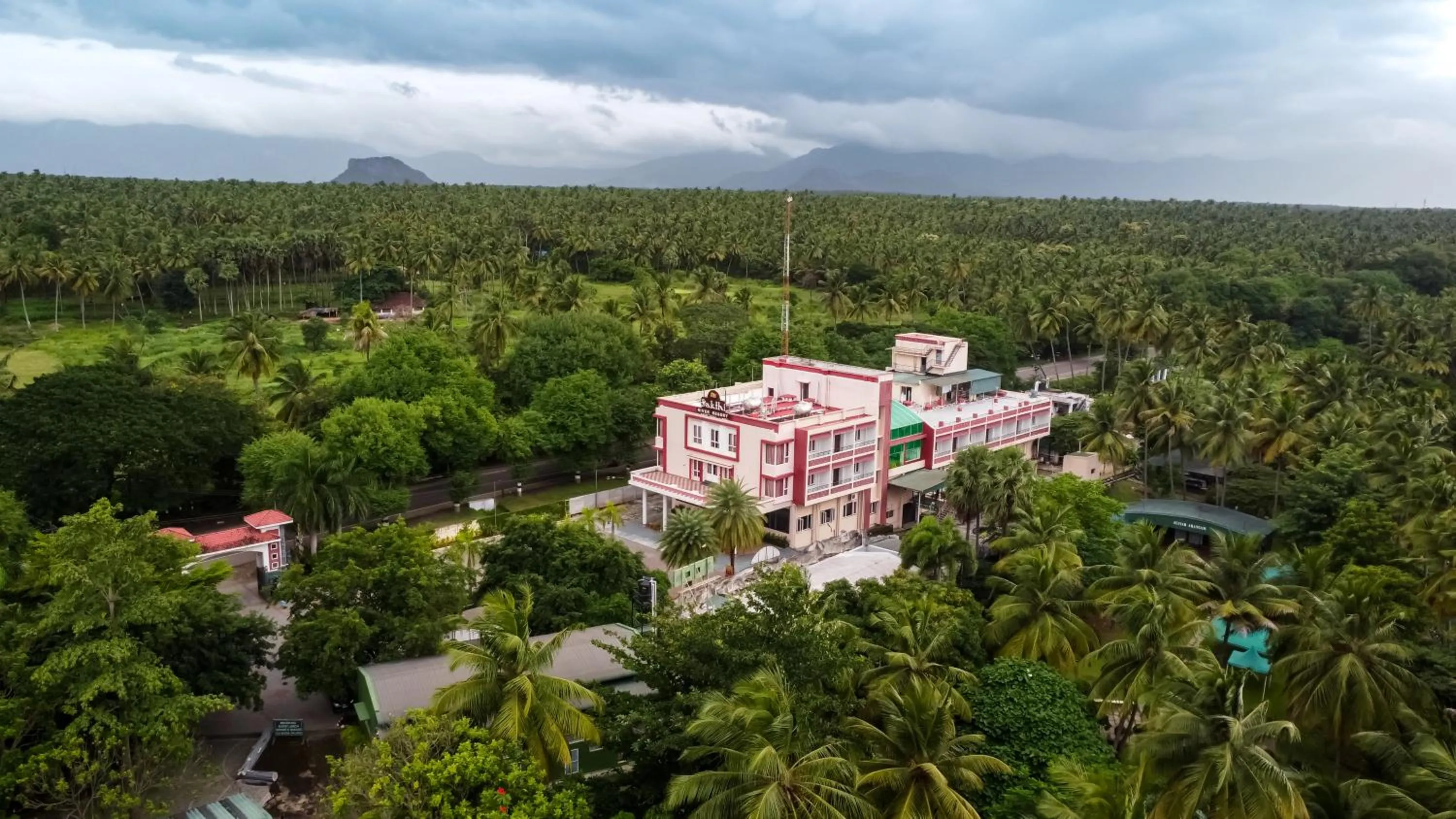 Property building in Sakthi River Resort