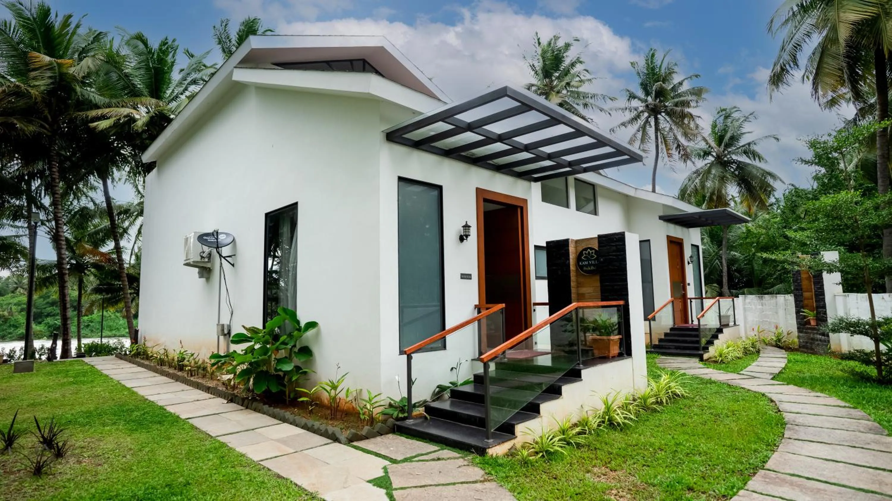 Property building in Sakthi River Resort